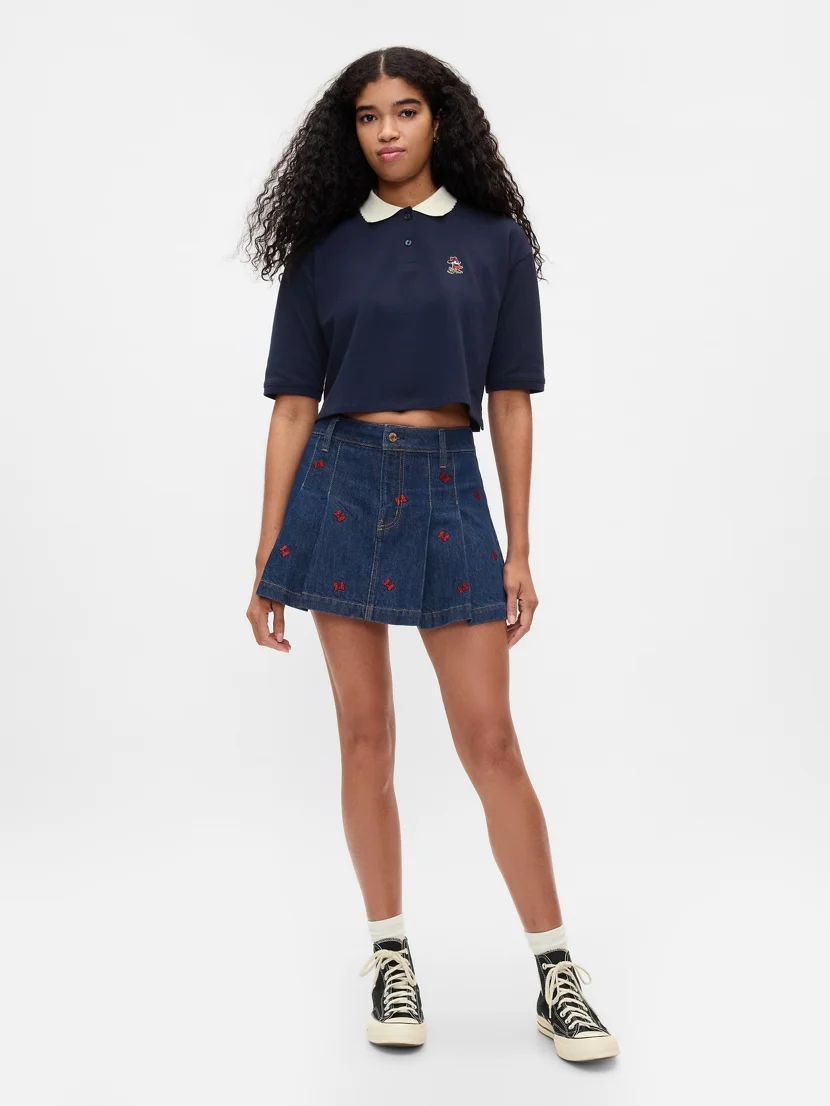 GAP Chân Váy Jeans Nữ - Denim