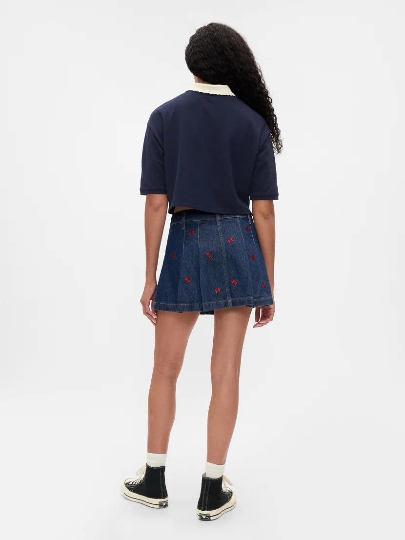 GAP Chân Váy Jeans Nữ - Denim