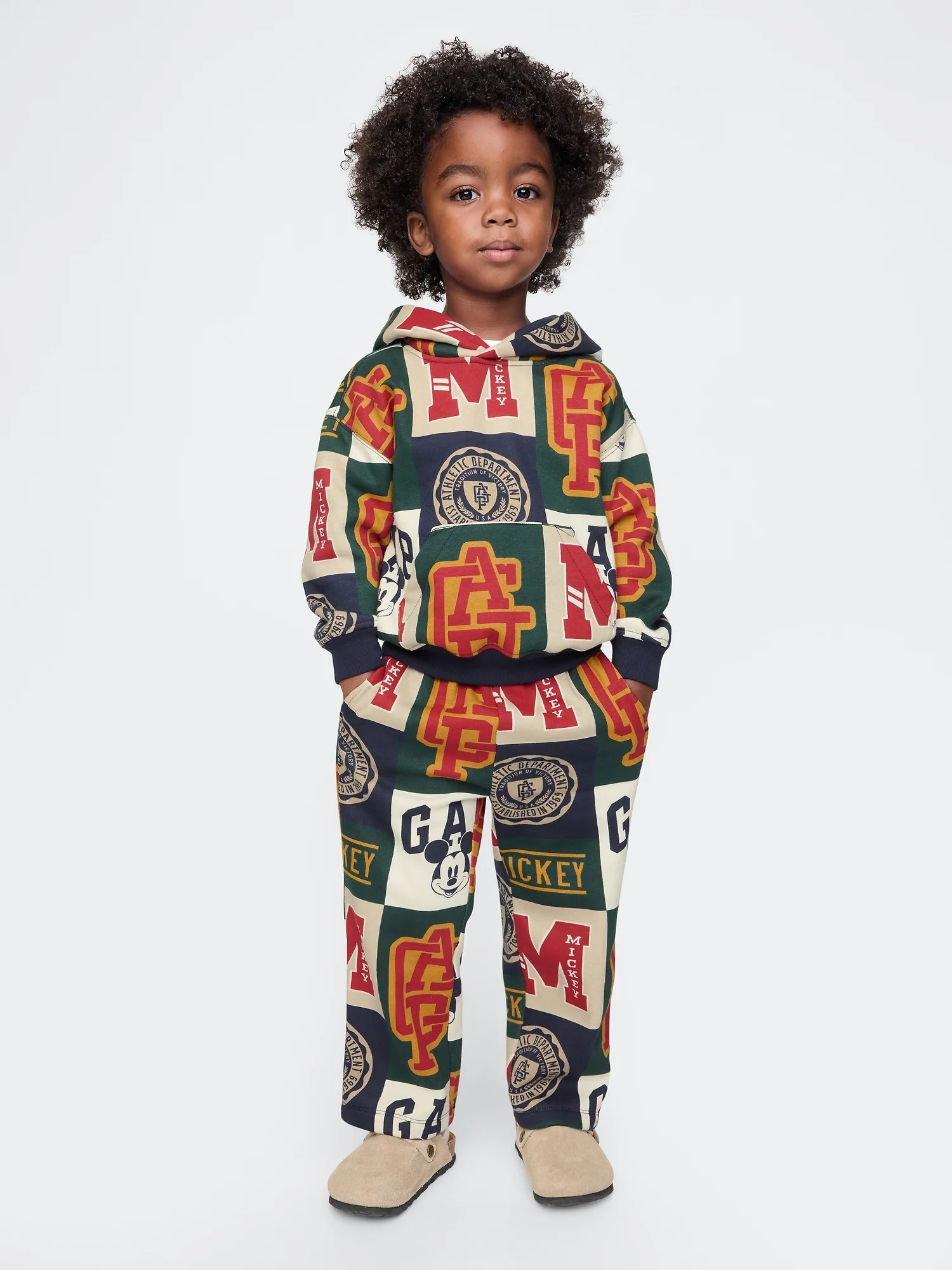 GAP Quần Thun Dài Em Bé Trai Toddler - Logo