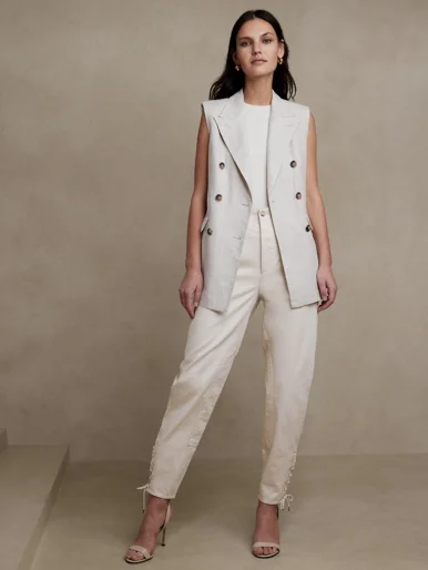 BANANA REPUBLIC Quần Dài Nữ Hr Riding Pant - Vintage Cotton