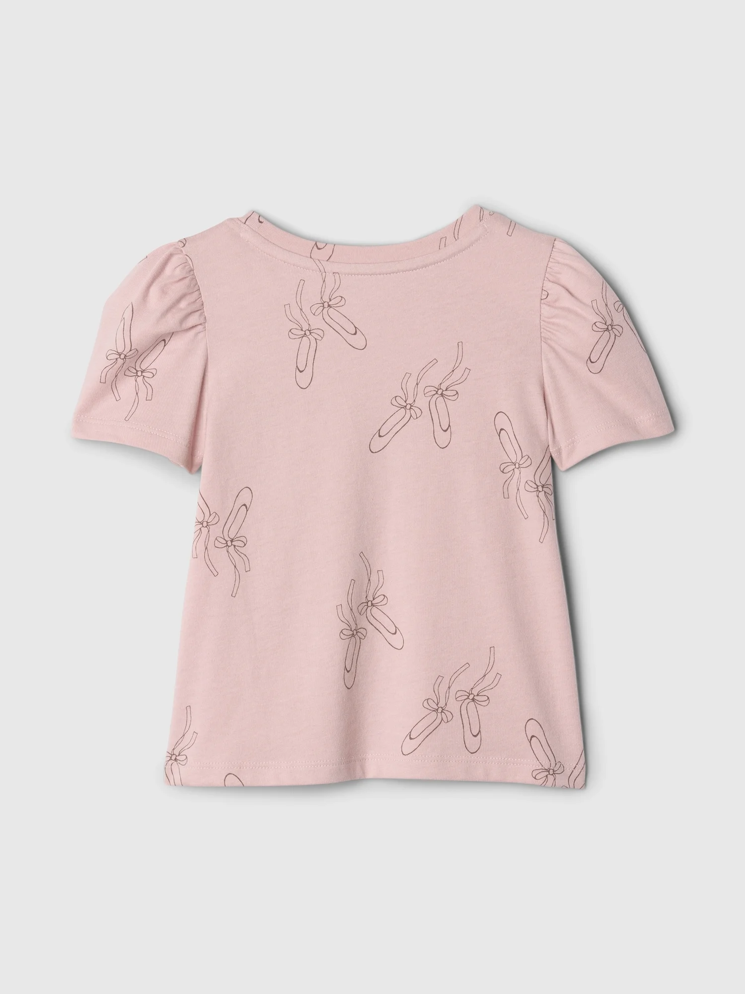 GAP Áo Thun Tay Ngắn Em Bé Gái Toddler