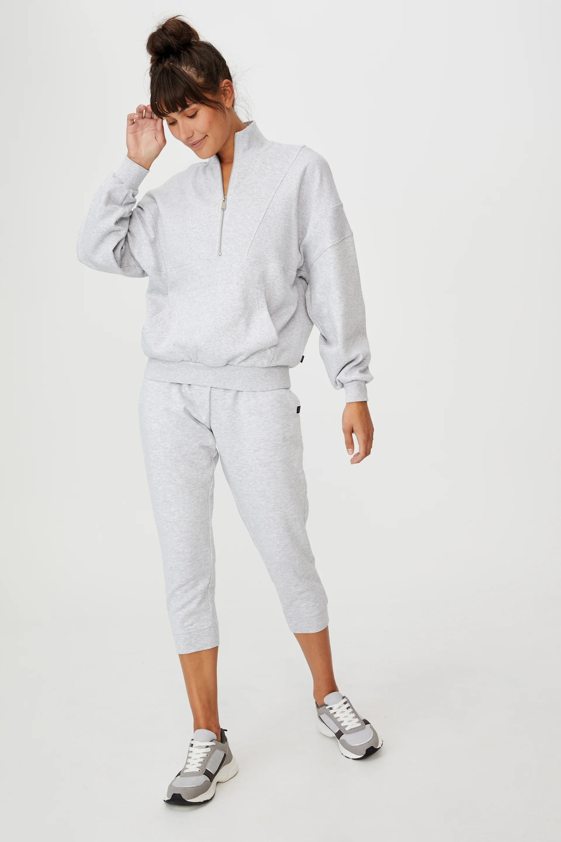 COTTON:ON BODY Quần Thể Thao Nữ - Lifestyle Cropped Gym Track Pa