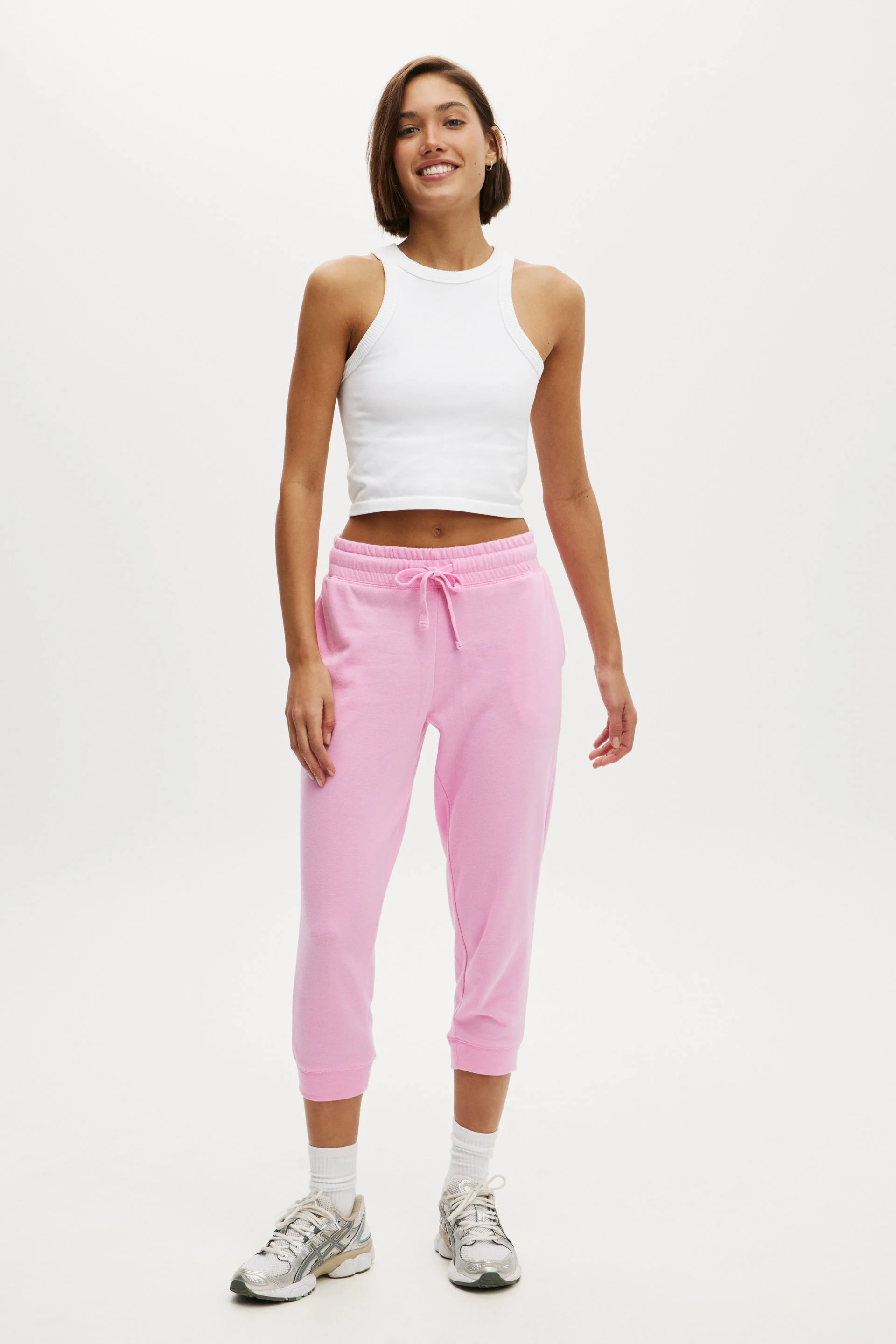 COTTON ON BODY Quần Thun Thể Thao Nữ-Lifestyle Cropped Gym Trackpant
