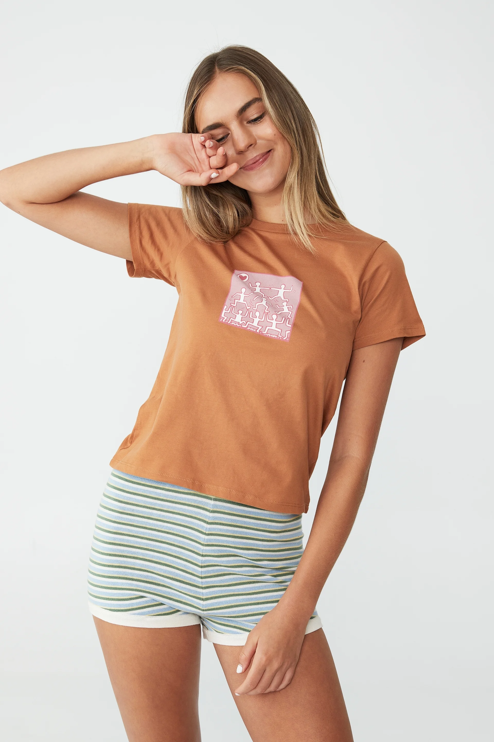 COTTON:ON BODY Áo Thun Mặc Nhà Nữ-Jersey Sleep T-Shirt