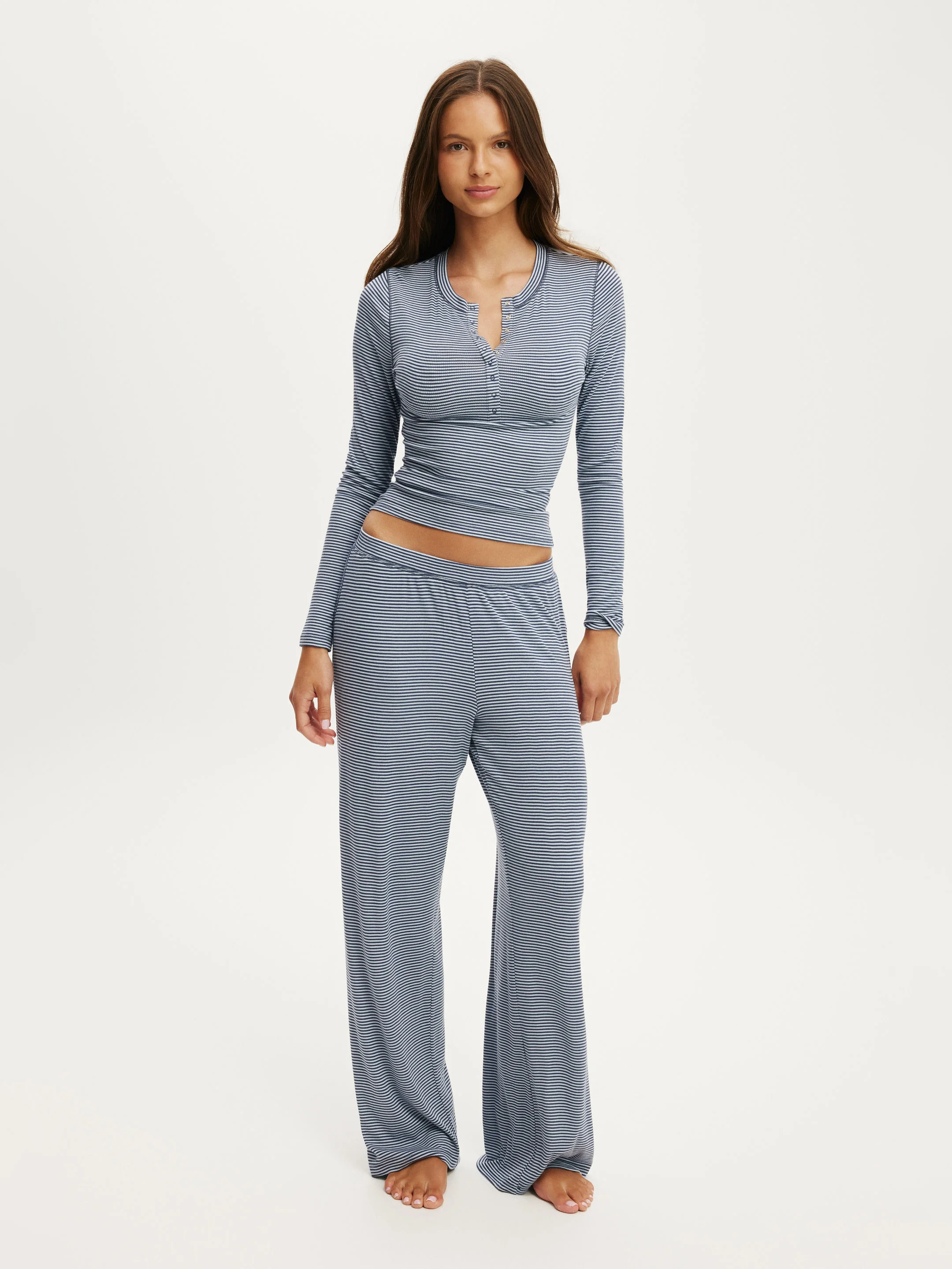COTTON ON BODY Quần Thun Dài Nữ - Airy Soft Wide Leg Pant