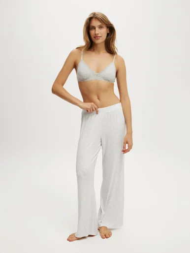 COTTON ON BODY Quần Thun Dài Nữ-Airy Soft Wide Leg Pant