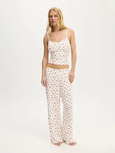 COTTON ON BODY Quần Thun Dài Nữ-Airy Soft Asia Fit Wide Leg Pant