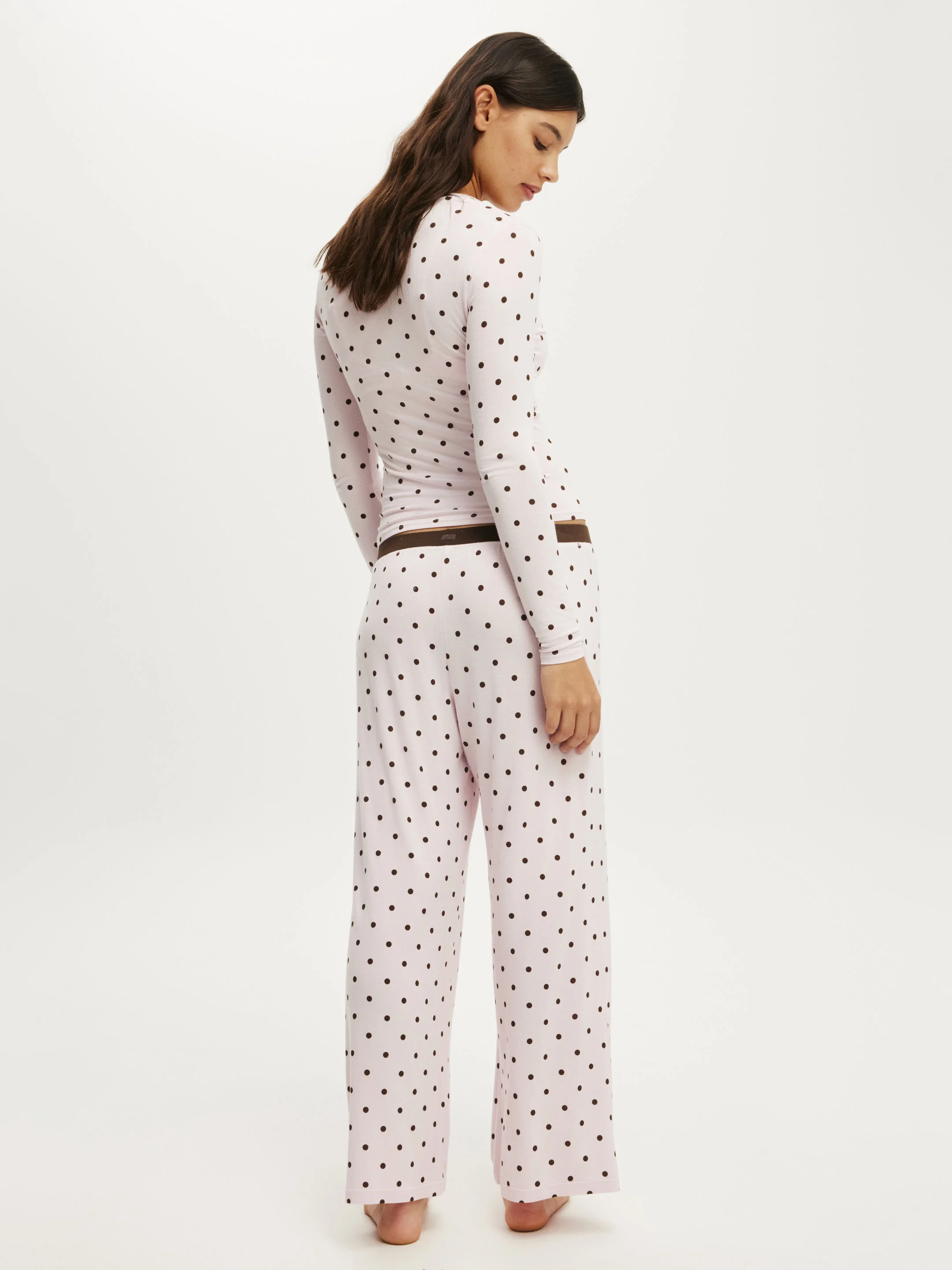 COTTON ON BODY Quần Thun Dài Nữ - Sleep Recovery Petite Wide Leg
