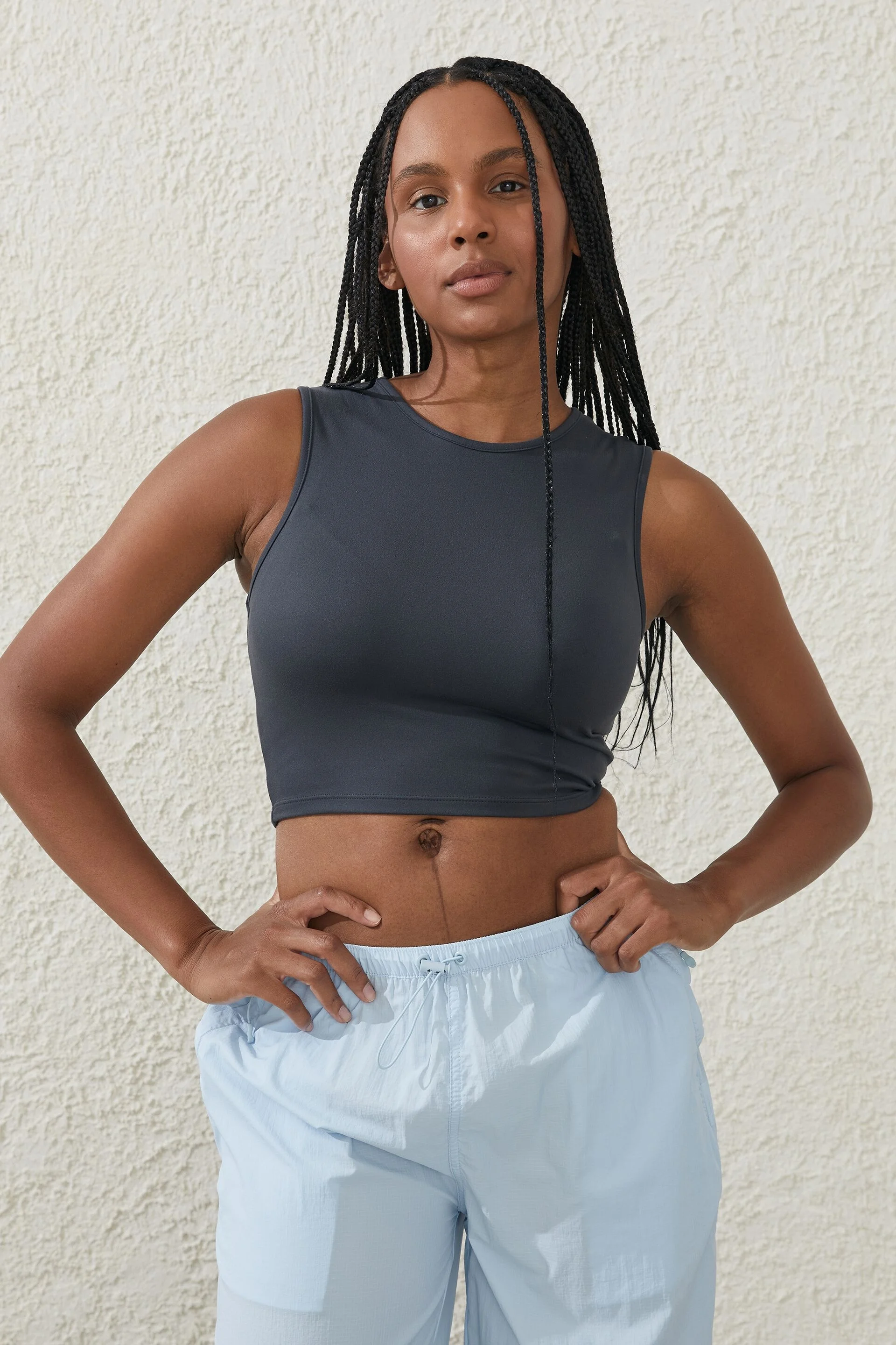 COTTON ON BODY Áo Cộc Tay Thể Thao Nữ-Ultra Soft Essential Tank