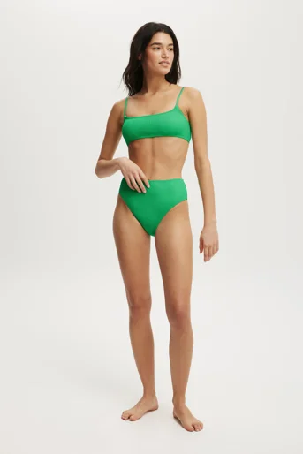 COTTON ON BODY Quần Bơi Thun Nữ-Highwaisted Cheeky Bikini Bottom