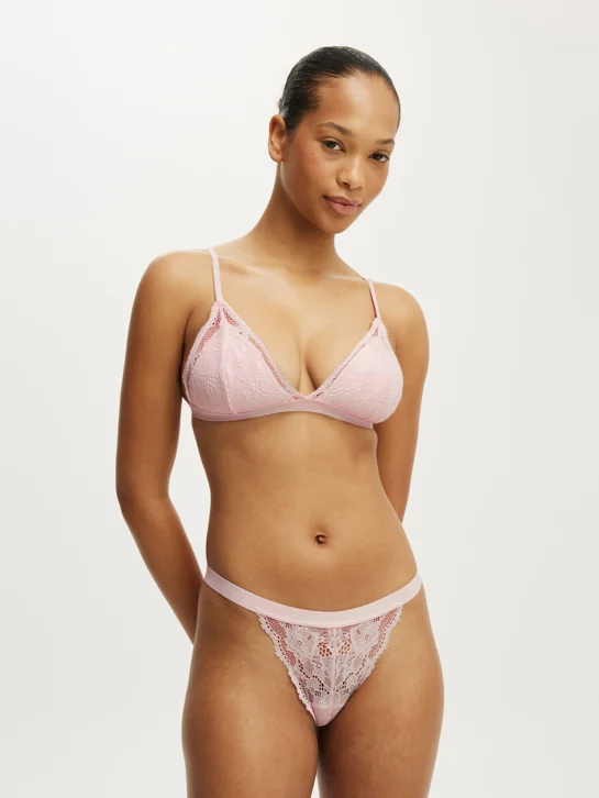 COTTON ON BODY Áo Lót Nữ - Evd Lace Triangle Padded Bra