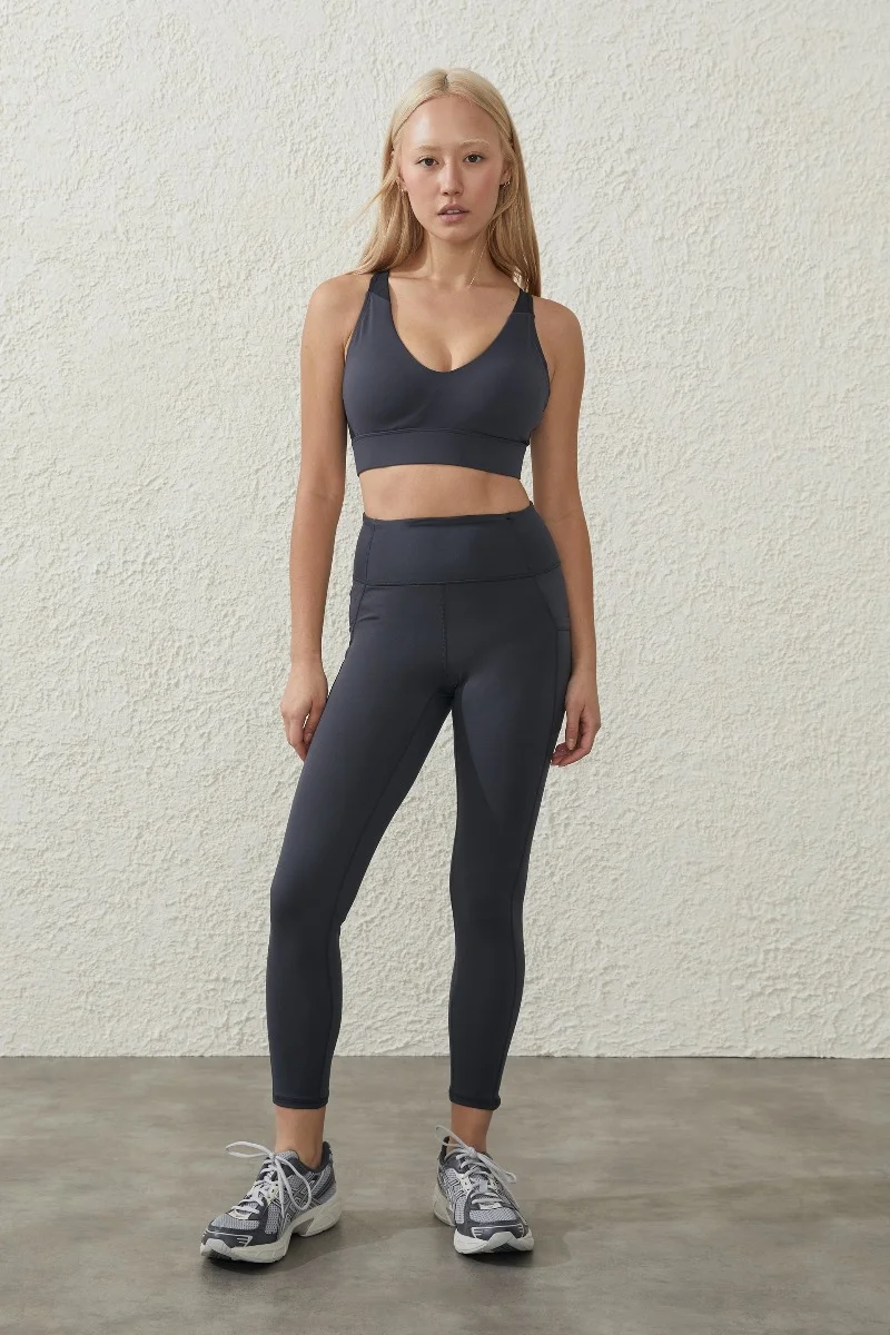 COTTON ON BODY Quần Thun Dài Nữ-Ultra Soft Pocket 7/8 Tight Asia Fit