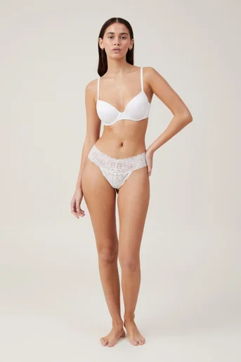COTTON ON BODY Quần Lót Nữ-Everyday Lace G String Brief