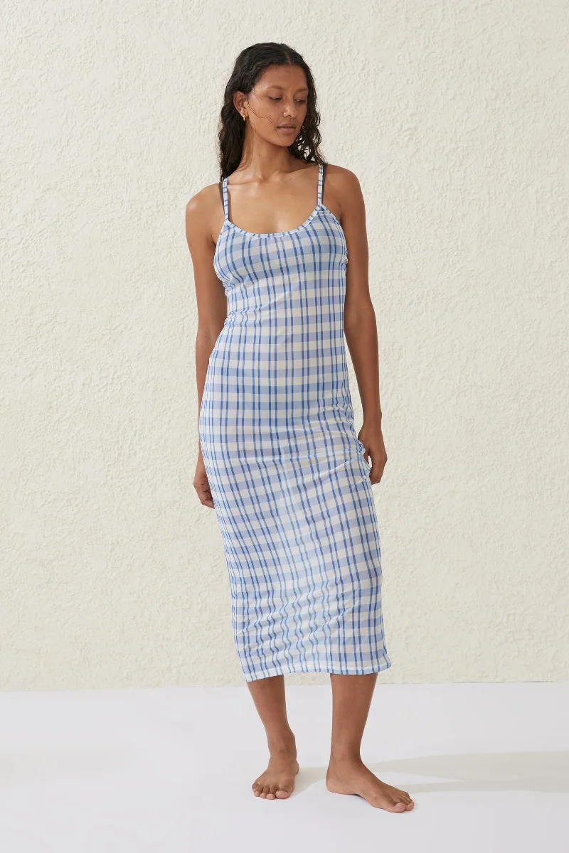COTTON ON BODY Đầm Midi Nữ-Mesh Strappy Beach Dress