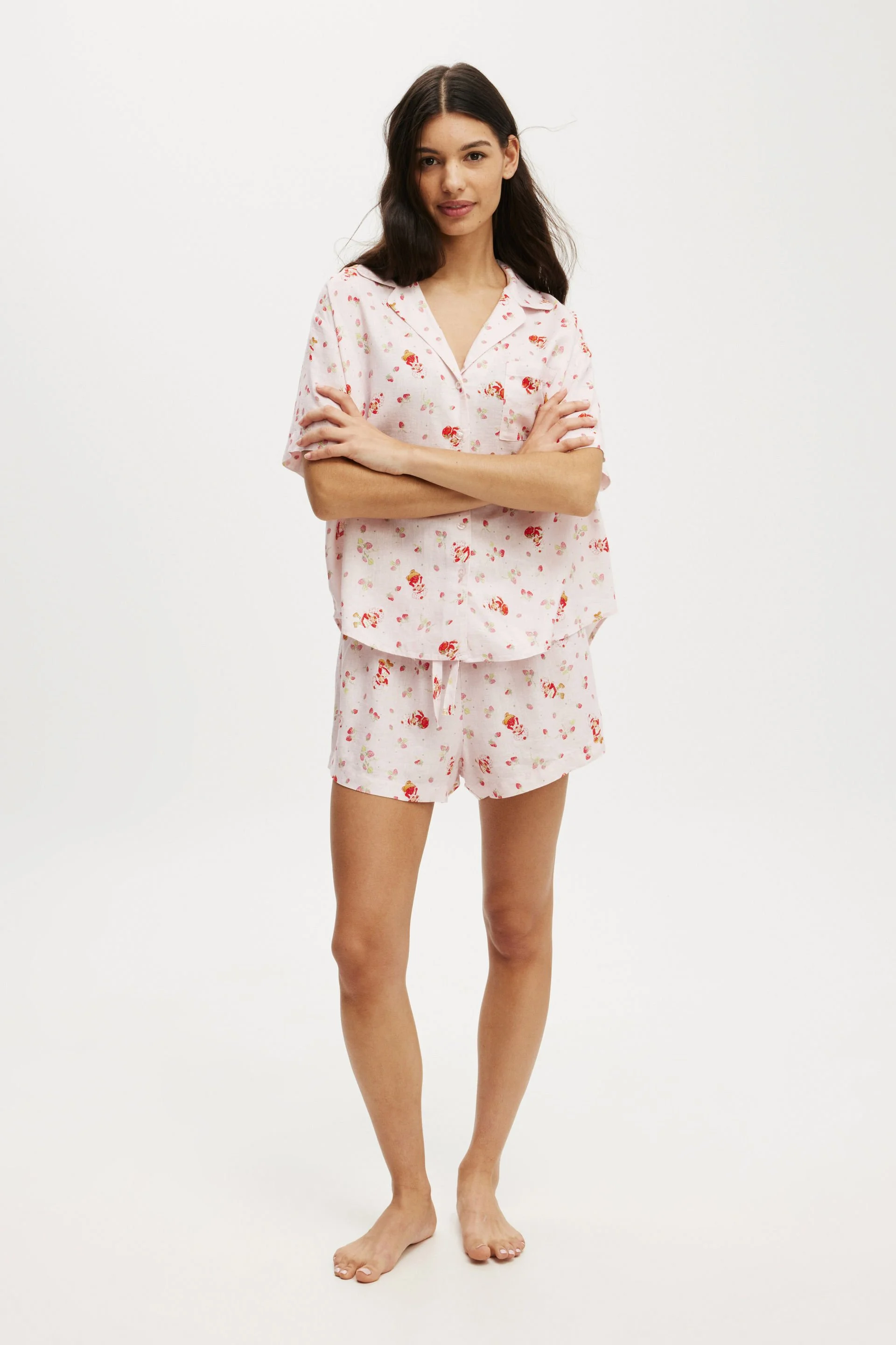 Bộ Đồ Ngủ Nữ-Body Woven Sleep Set COTTON:ON tại ACFC