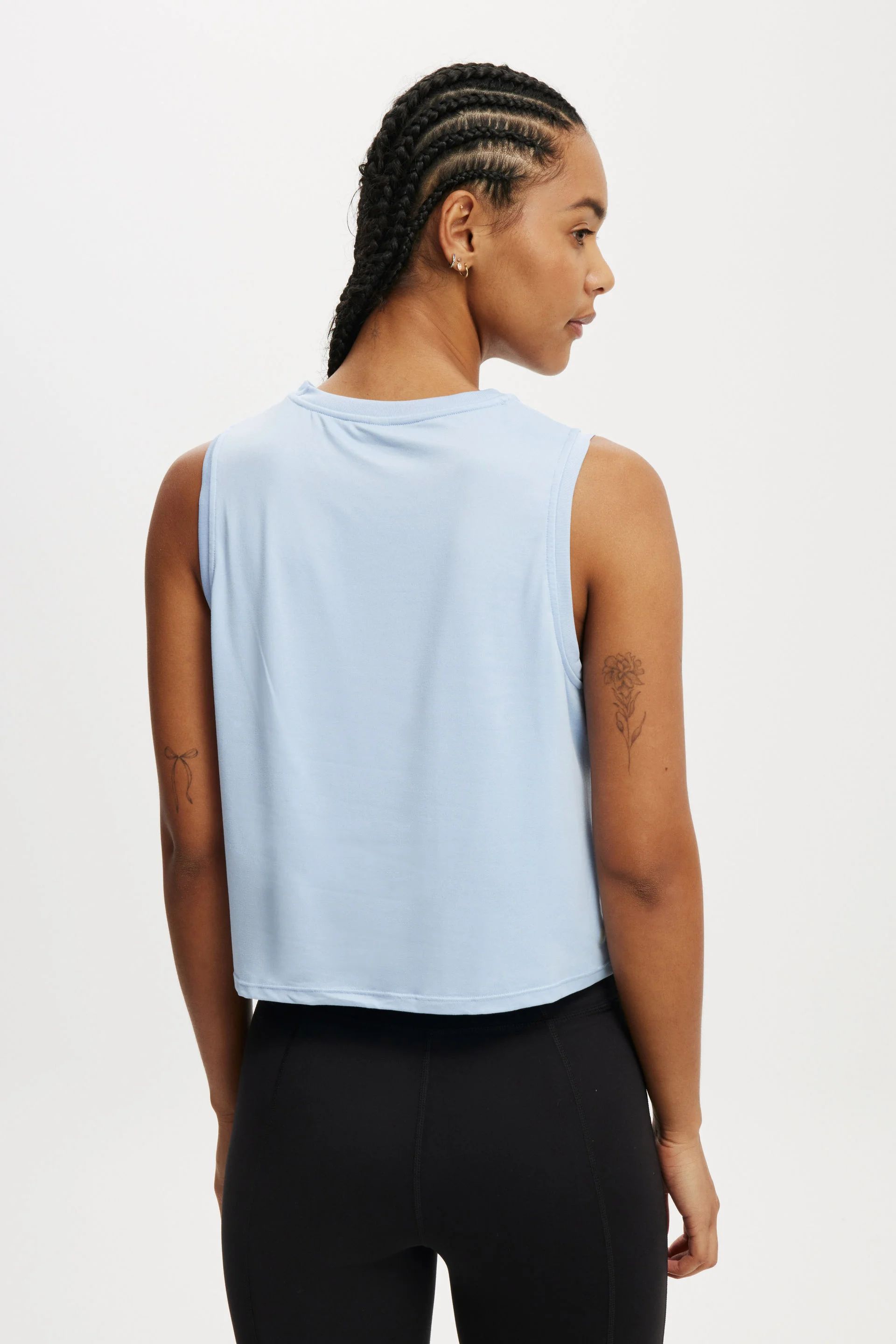 COTTON ON BODY Áo Thun Cộc Tay Nữ-Active Muscle Tank