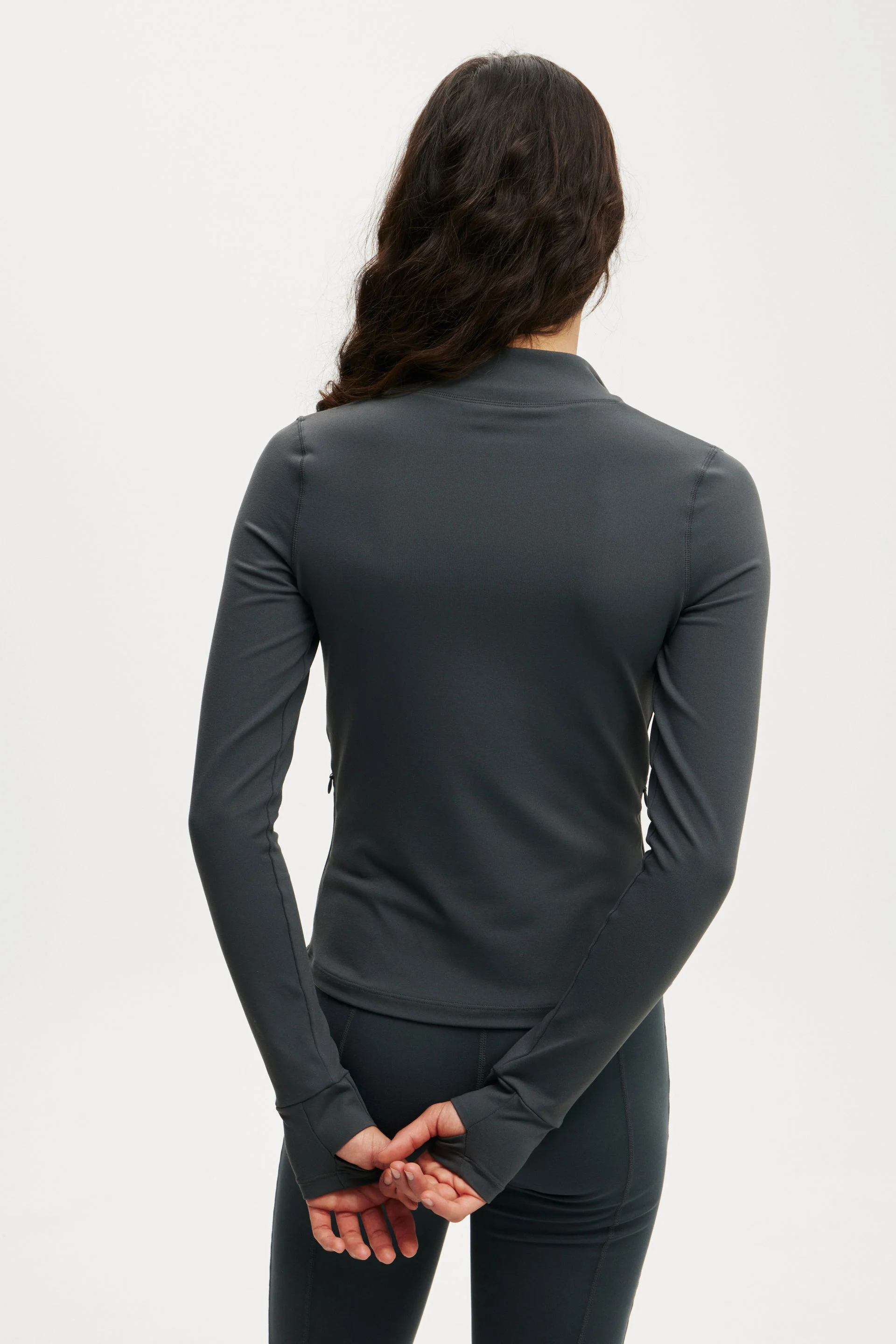 COTTON ON BODY Áo Khoác Dài Tay Nữ-Active Core Zip Through Long Sleeve