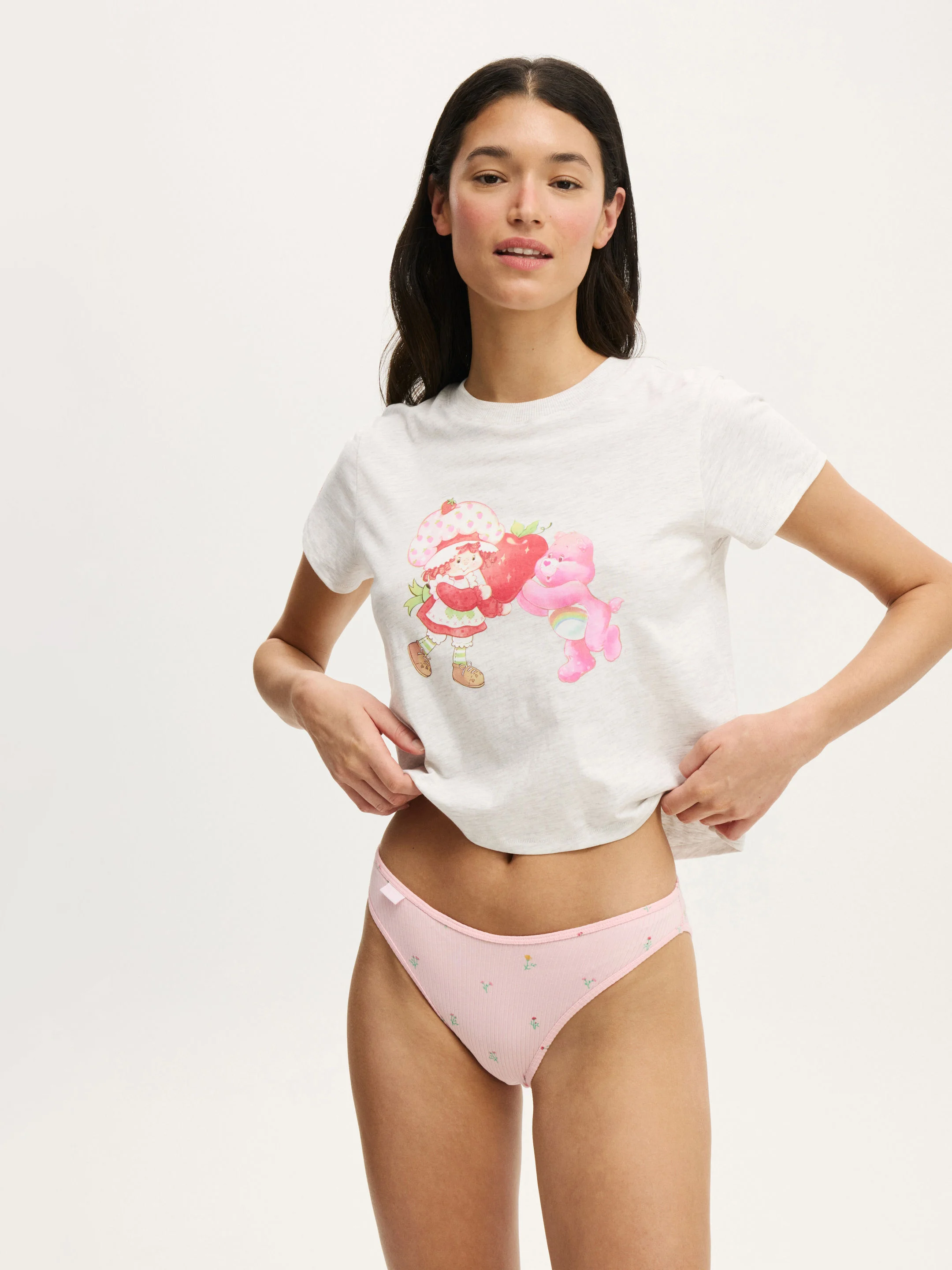 COTTON ON BODY Áo Thun Có Họa Tiết Nữ-90S Sleep Tee