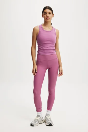 COTTON:ON BODY Quần Thun Bó Thể Thao Nữ-Fleece Lined Full Length Tight