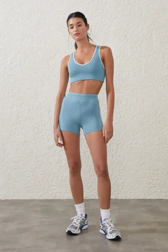COTTON ON BODY Quần Ngắn Thể Thao Nữ-Ultra Soft Elastic Waistband Shortie Short