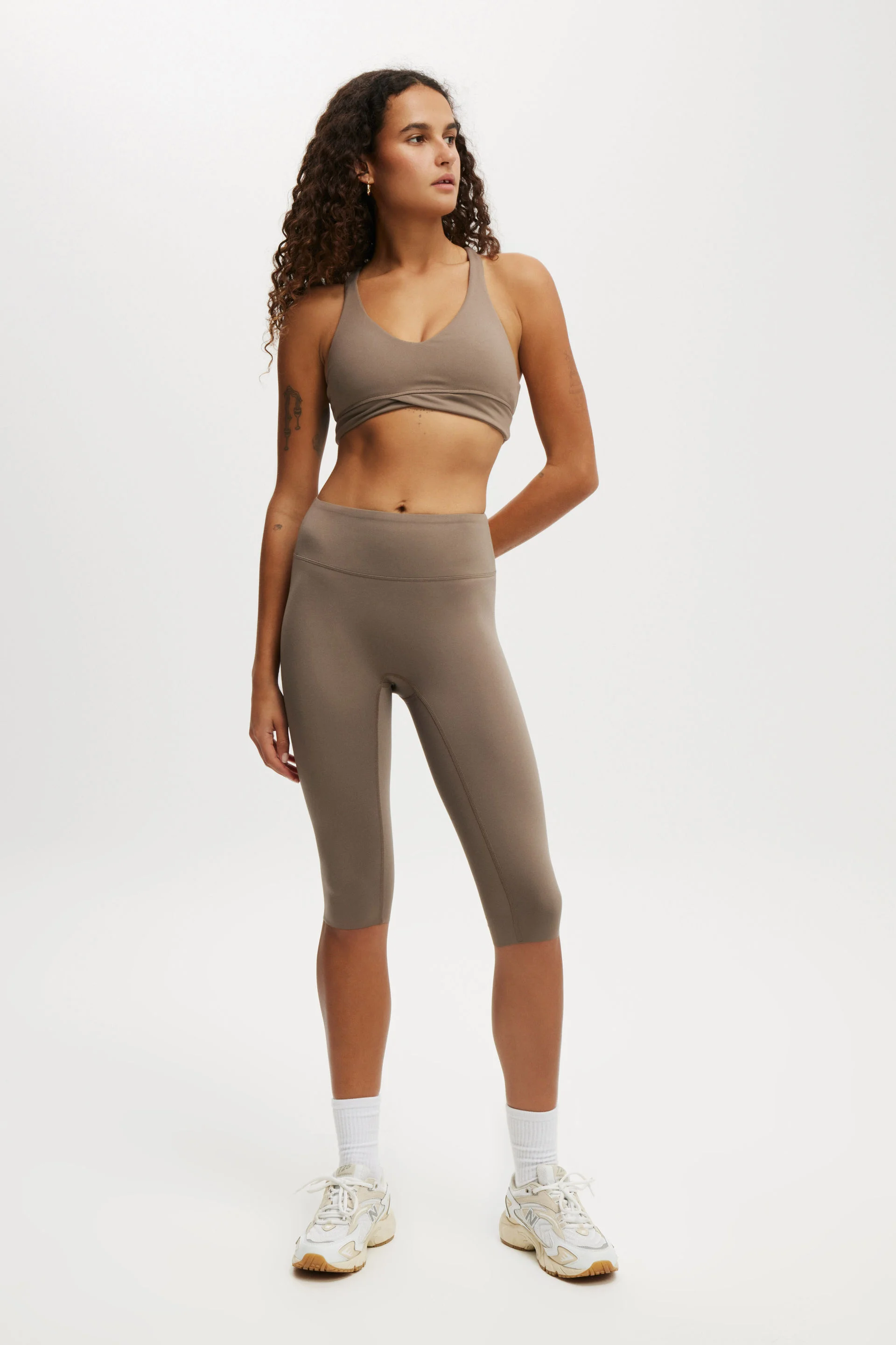 COTTON ON BODY Quần Bó Thể Thao Nữ-Ultra Soft Capri- Asia Fit
