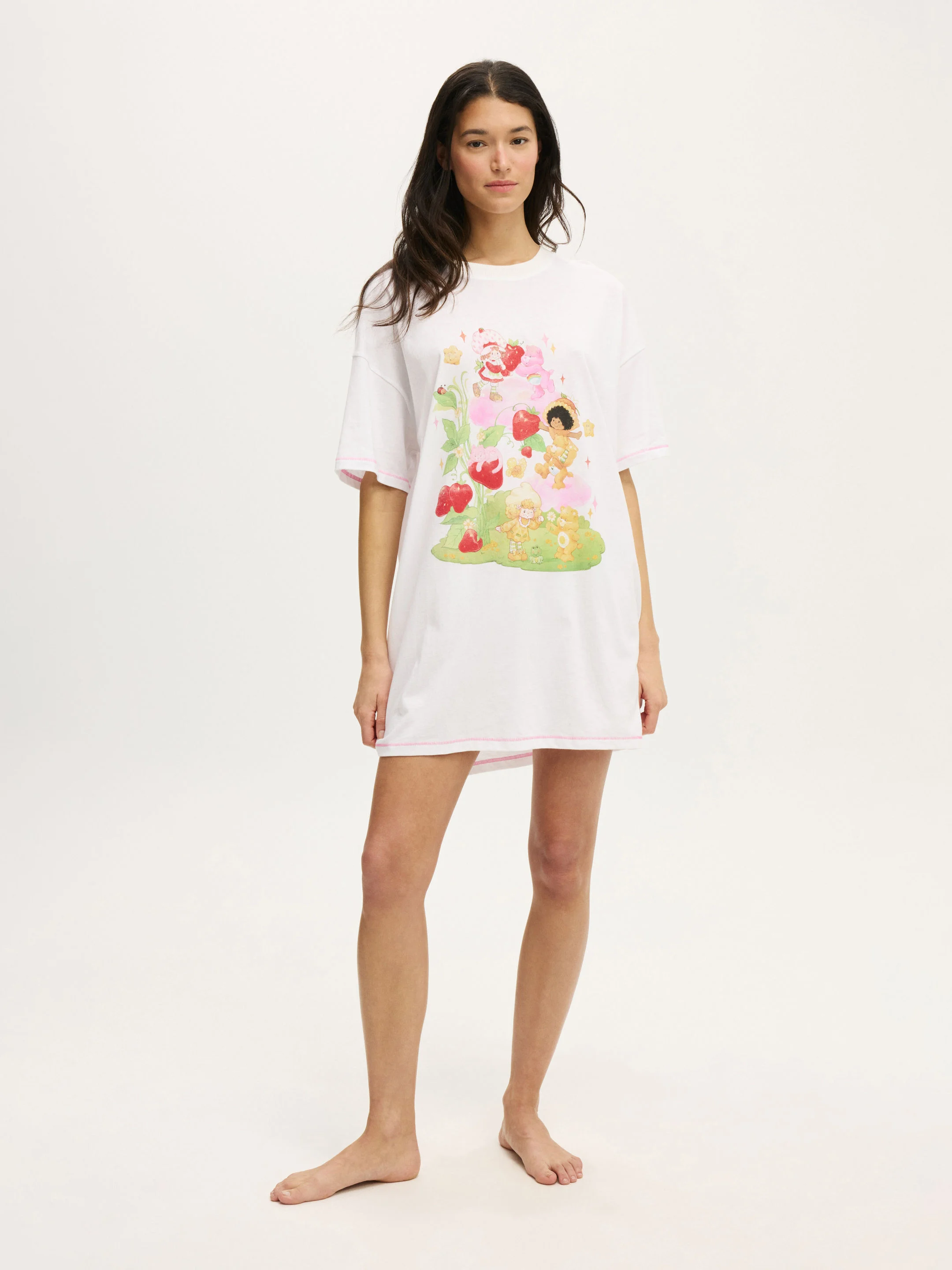COTTON ON BODY Áo Thun Có Họa Tiết Nữ-90S Graphic T-Shirt Nightie