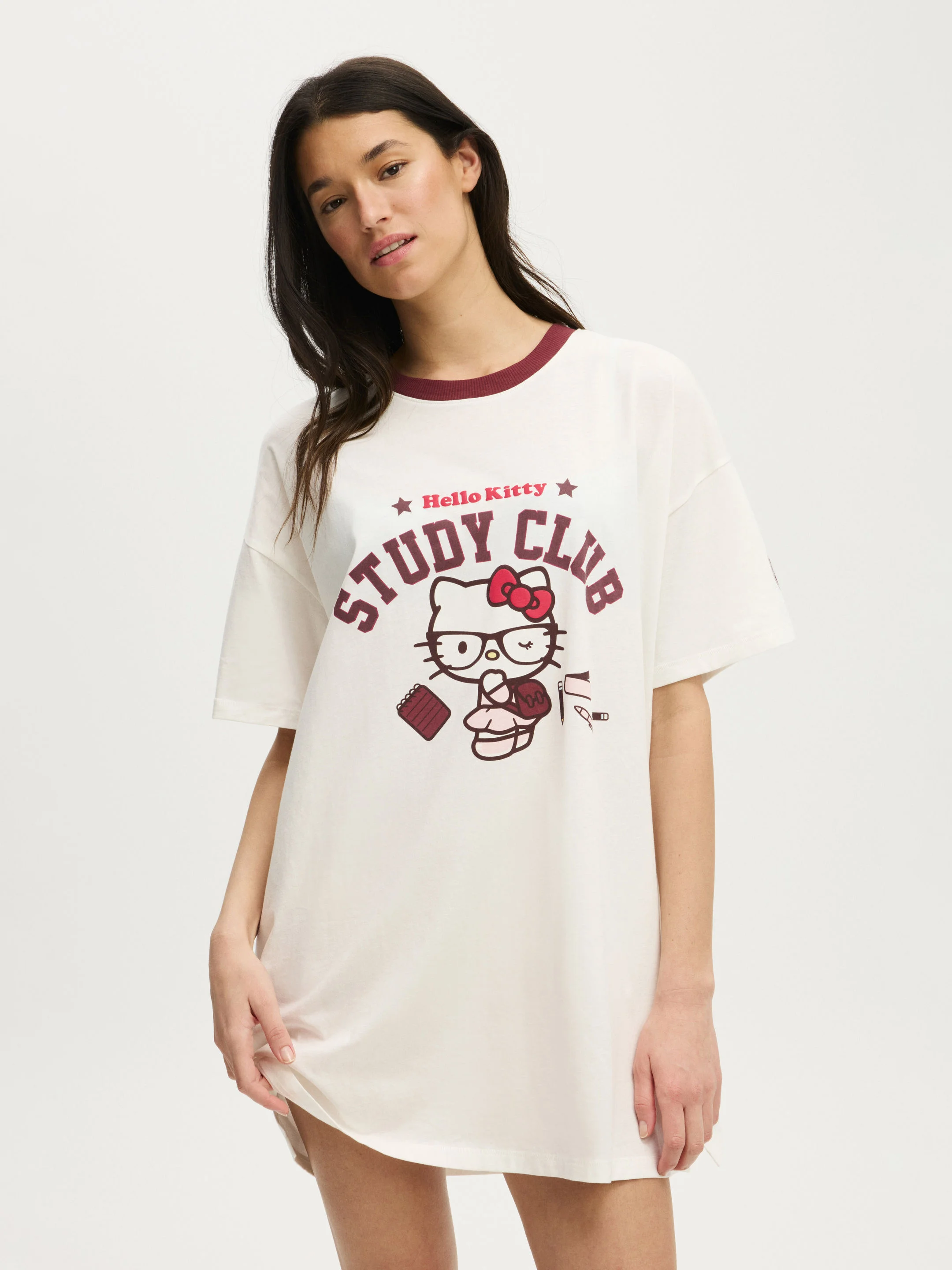COTTON ON BODY Áo Thun Có Họa Tiết Nữ-90S Graphic T-Shirt Nightie