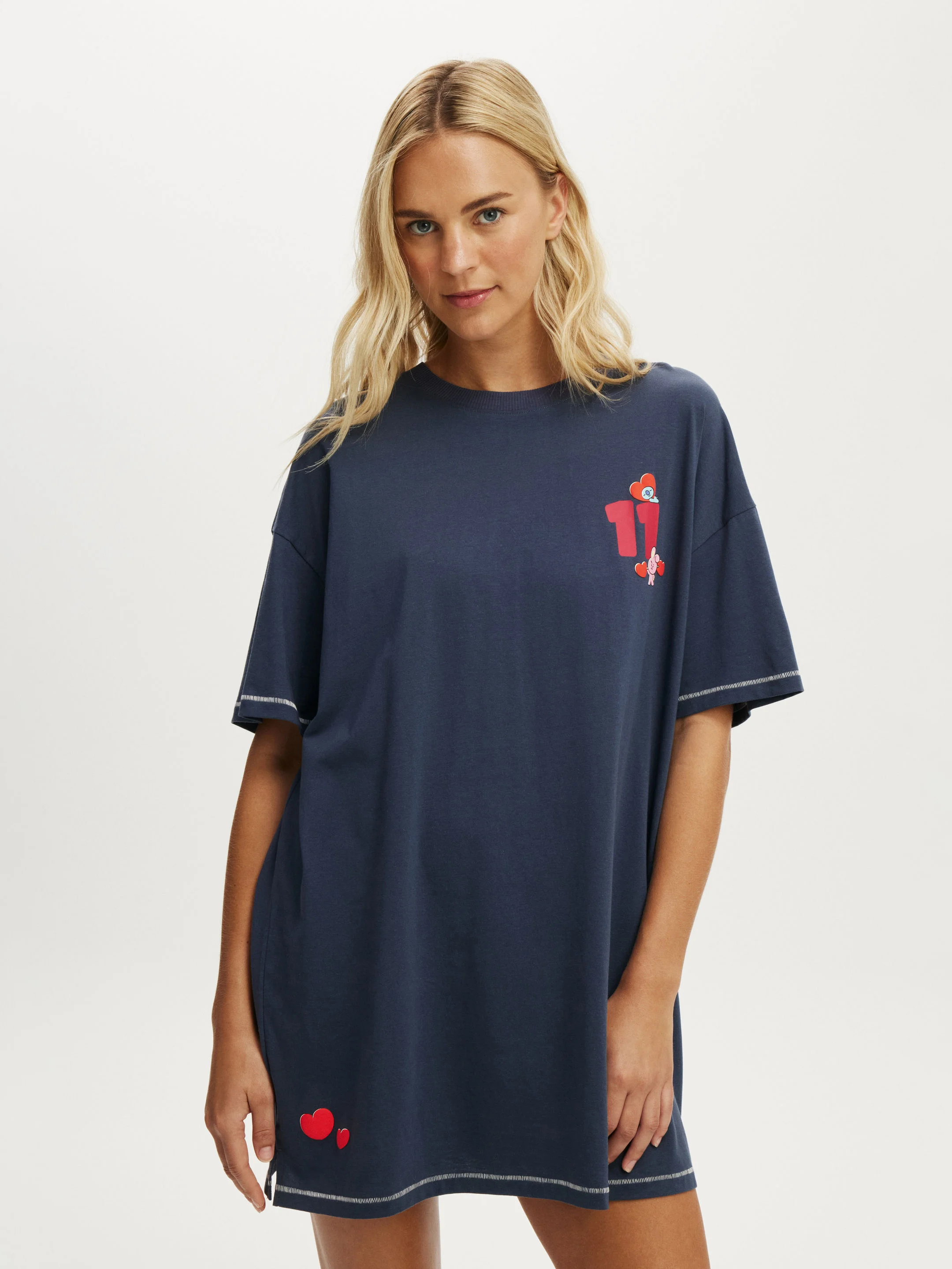 COTTON ON BODY Áo Thun Có Hoạ Tiết Nữ - 90S Graphic T-Shirt Nightie