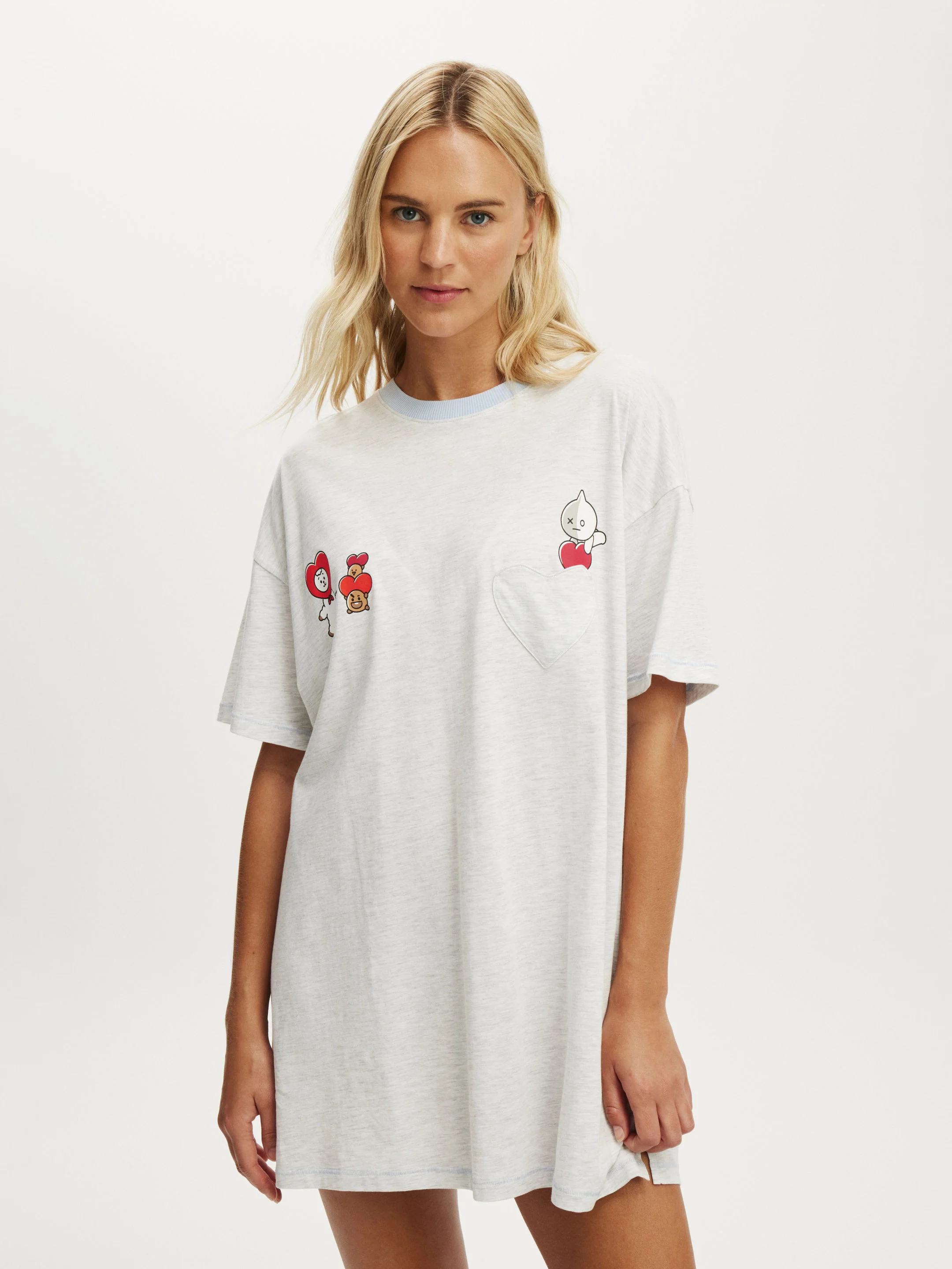 COTTON ON BODY Áo Thun Có Hoạ Tiết Nữ - 90S Graphic T-Shirt Nightie