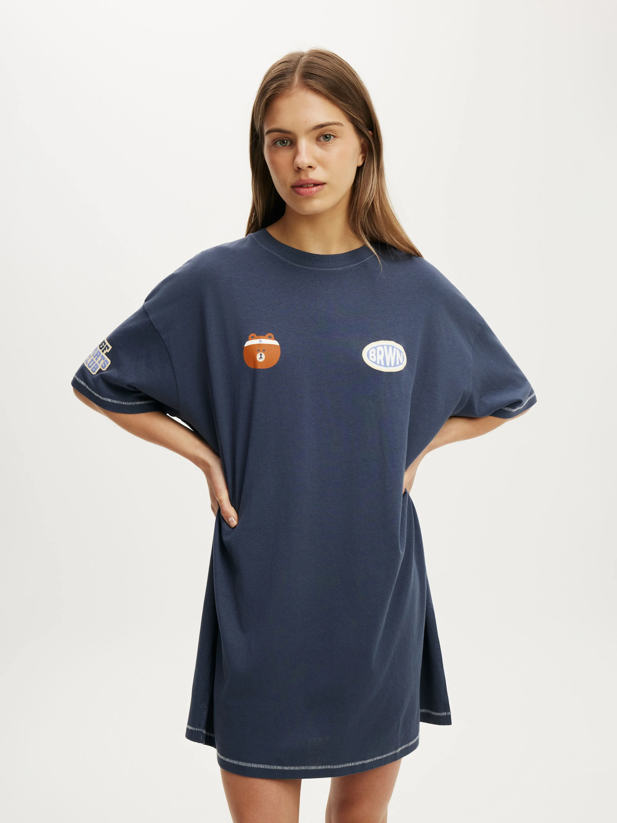 COTTON ON BODY Áo Thun Có Họa Tiết Nữ-90S Graphic T-Shirt Nightie
