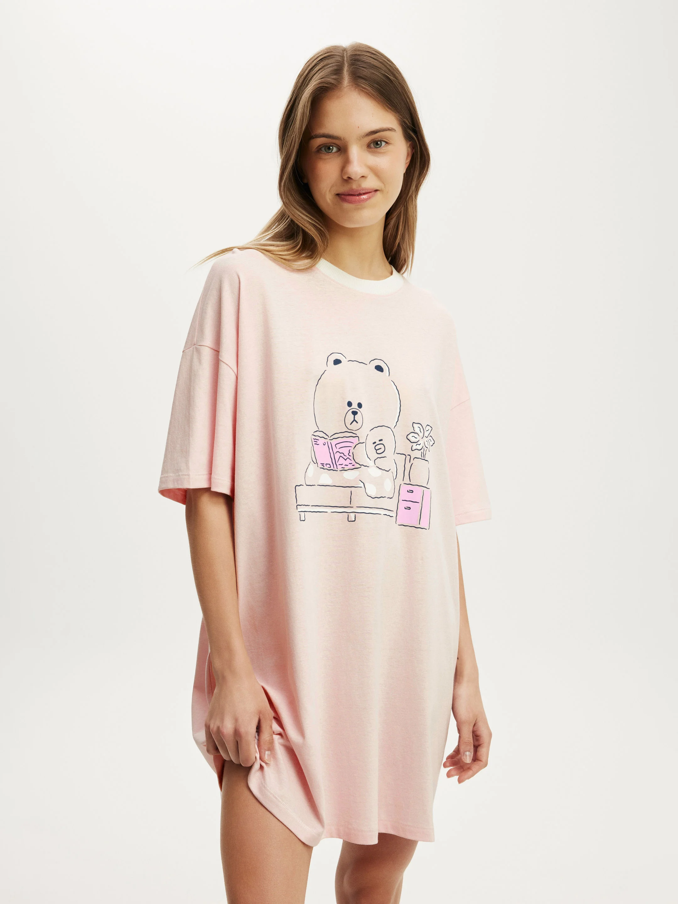 COTTON ON BODY Áo Thun Có Họa Tiết Nữ-90S Graphic T-Shirt Nightie