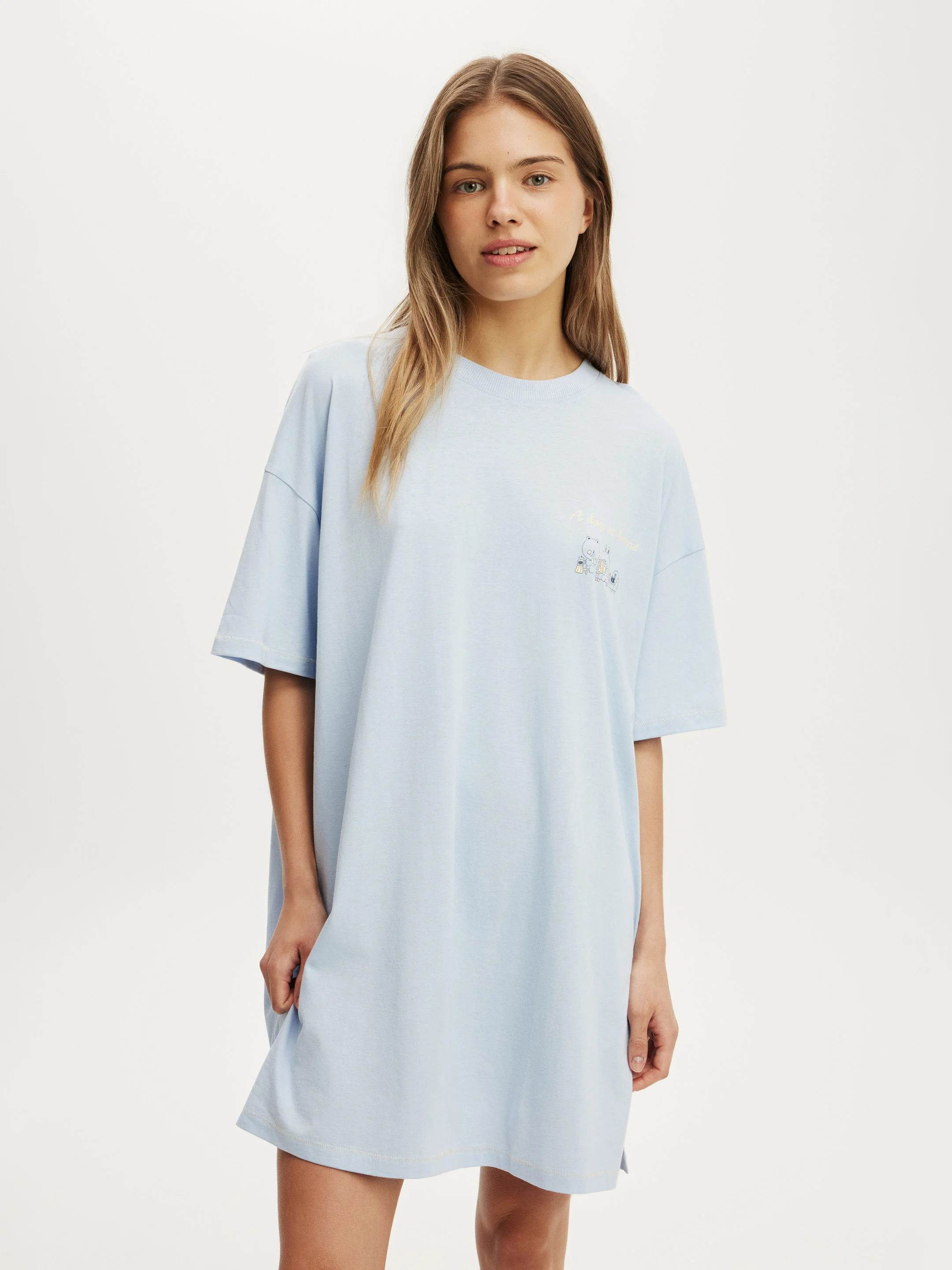 COTTON ON BODY Áo Thun Có Họa Tiết Nữ-90S Graphic T-Shirt Nightie