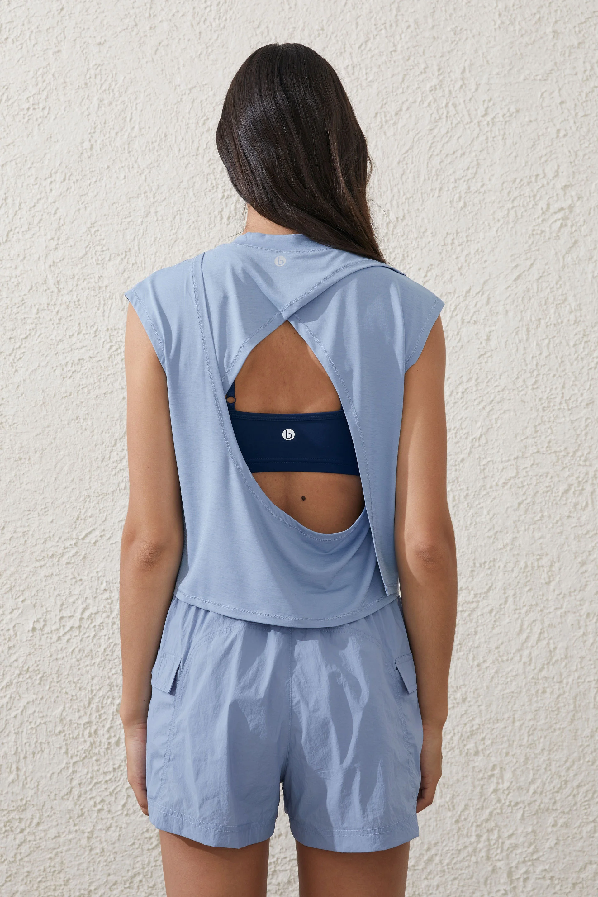 COTTON:ON BODY Áo Thun Ngắn Tay Nữ - Active Open Back Tshirt