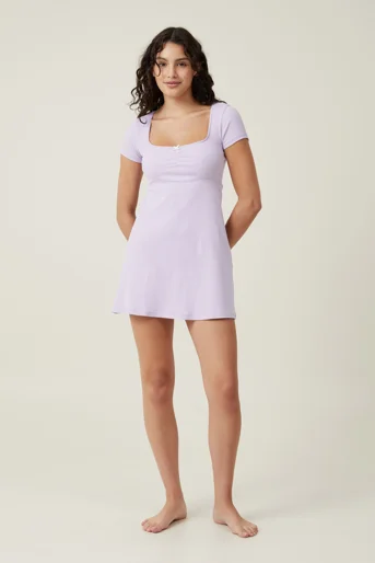 COTTON ON BODY Đầm Mặc Nhà Nữ - Rib Babydoll Nightie