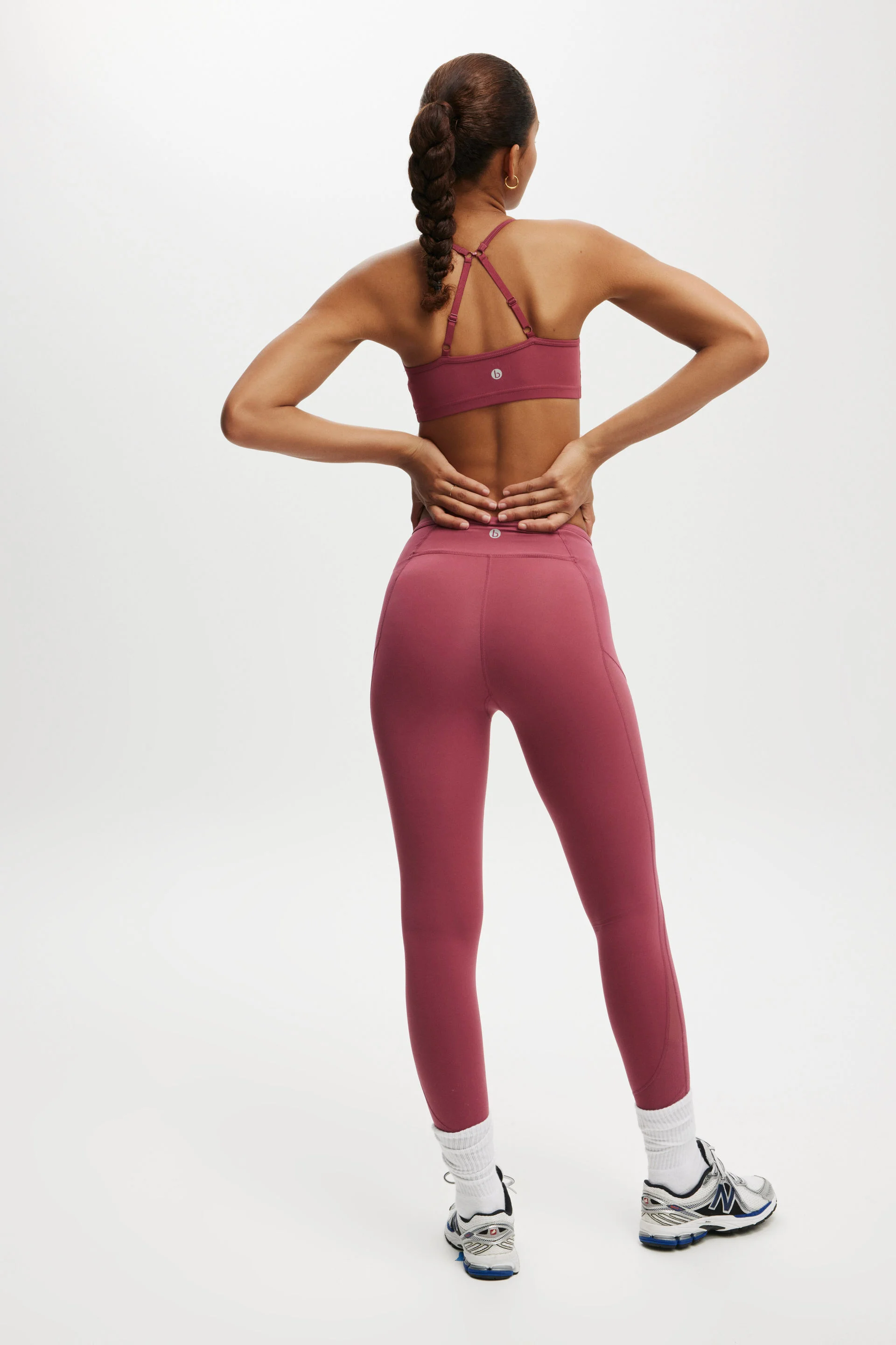 COTTON ON BODY Quần Thun Bó Thể Thao Nữ-Ultra Luxe Mesh Panel 7/8 Tight- Asia Fit