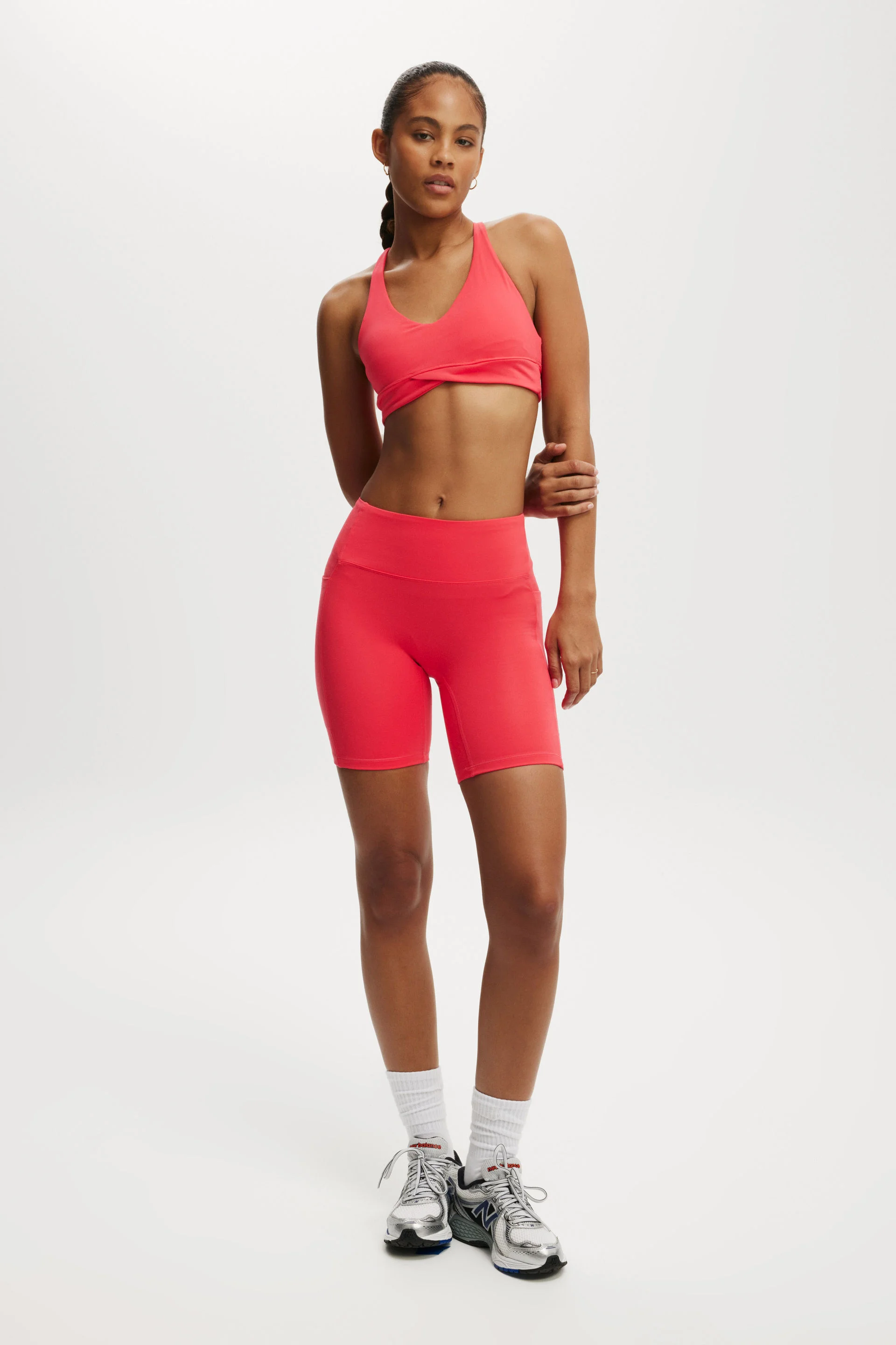 COTTON ON BODY Quần Thun Ngắn Thể Thao Nữ-Ultra Soft Track Bike Short