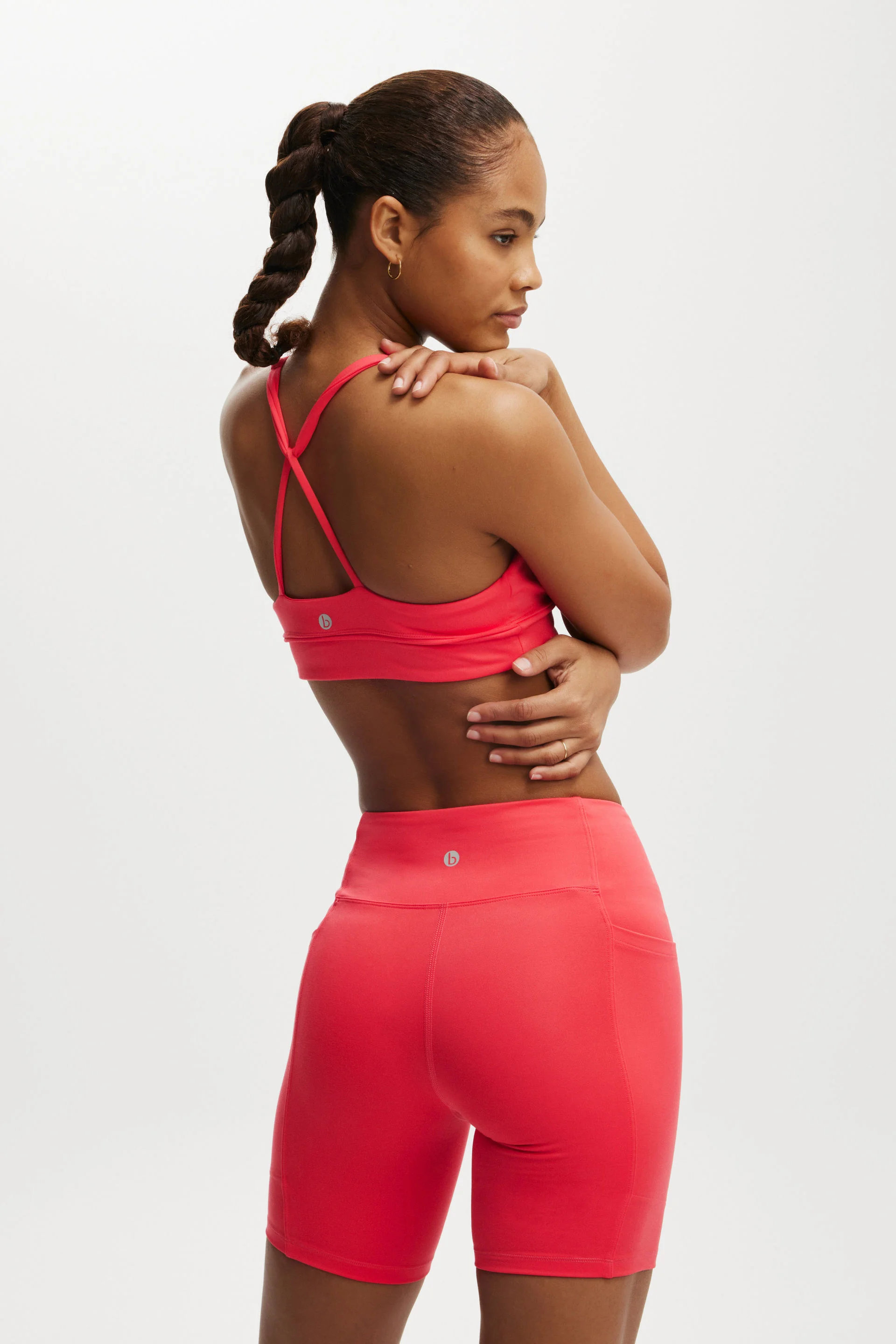 COTTON ON BODY Quần Thun Ngắn Thể Thao Nữ-Ultra Soft Track Bike Short