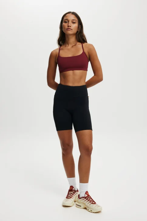 COTTON:ON BODY Quần Ngắn Thể Thao Nữ-Ultra Luxe Mesh Pocket Bike Short