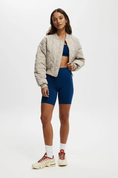COTTON ON BODY Quần Ngắn Thể Thao Nữ-Ultra Luxe Mesh Pocket Bike Short