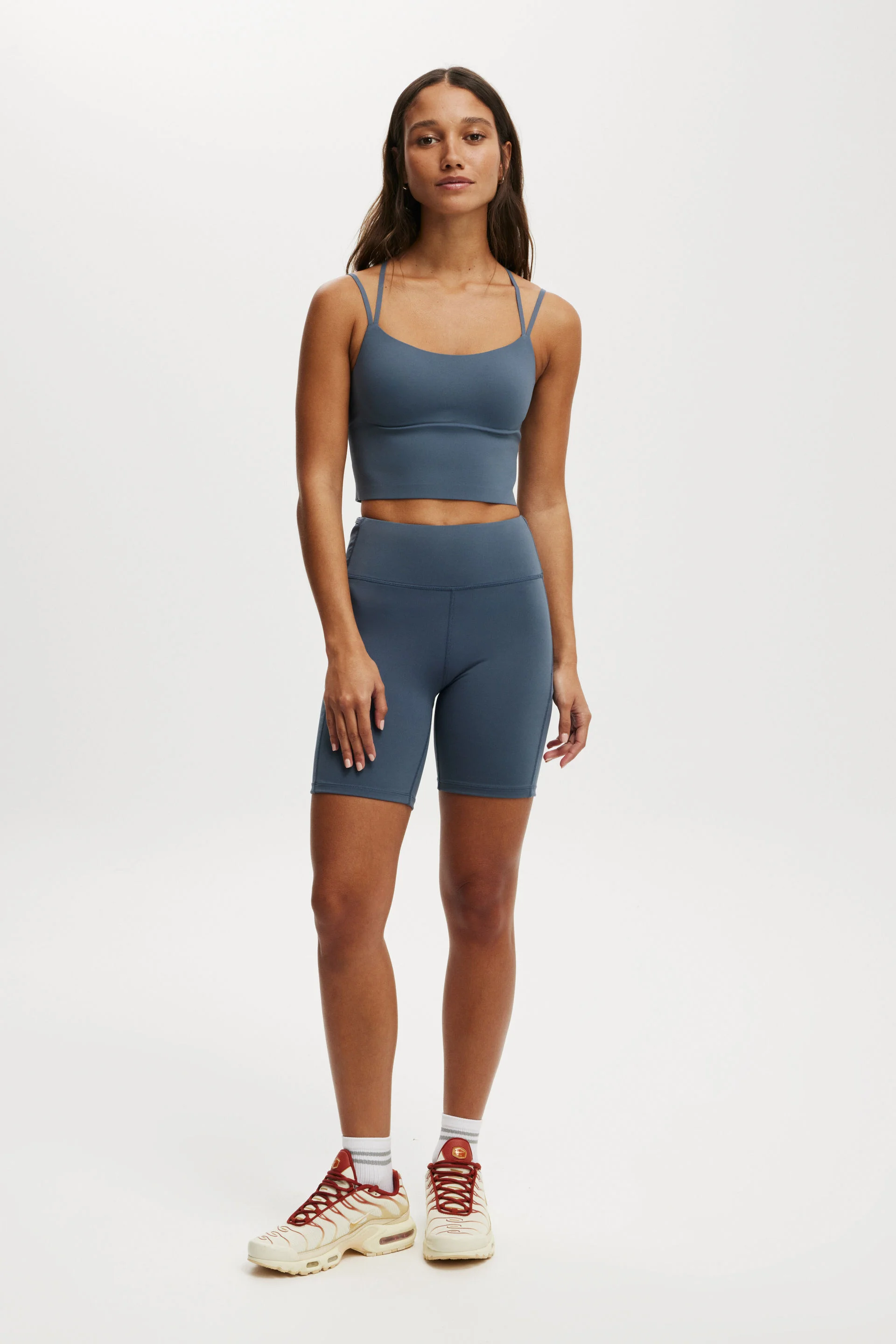 COTTON ON BODY Quần Ngắn Thể Thao Nữ-Ultra Luxe Mesh Pocket Bike Short