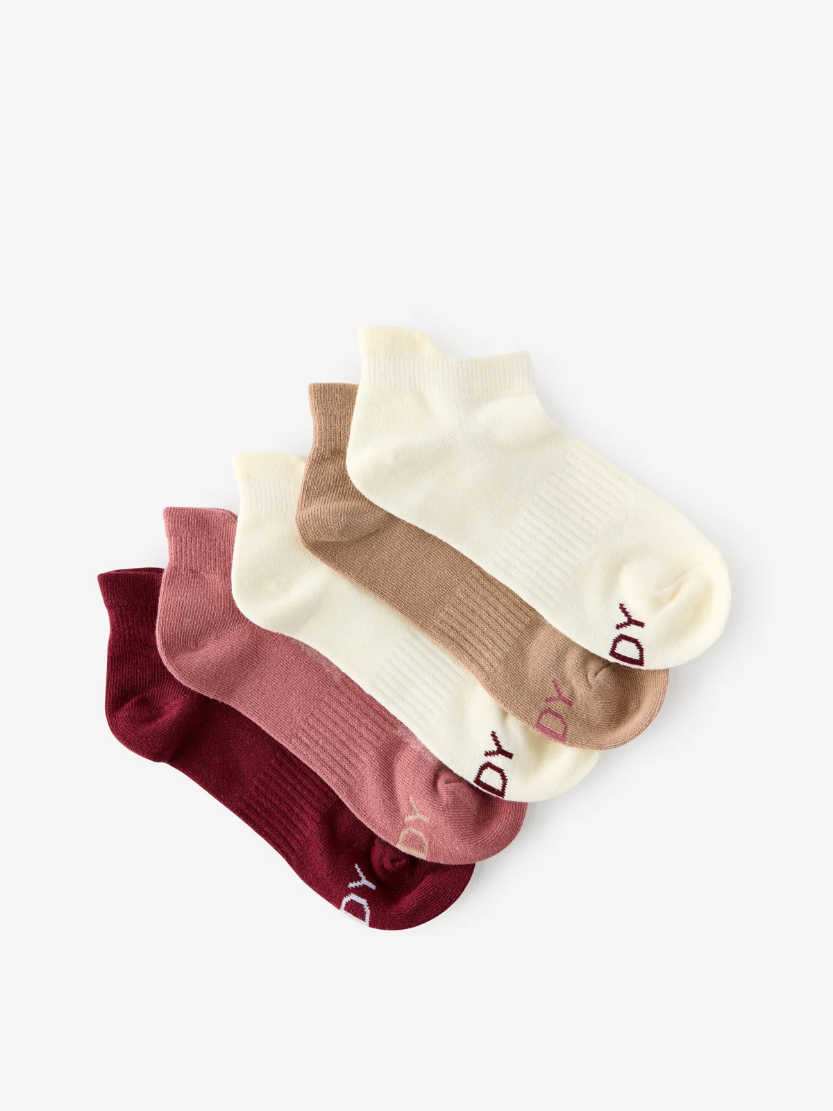 COTTON ON BODY Bộ 5 Đôi Vớ Ngắn Nữ - Body 5Pk Ankle Sport Sock