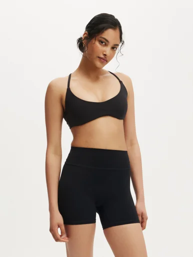 COTTON ON BODY Áo Bra Thể Thao Nữ-Ultra Soft Minimal Strappy Cro