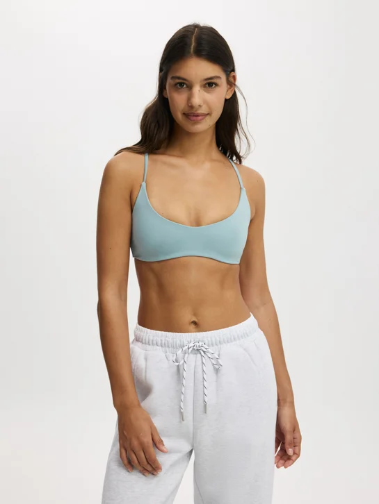 COTTON ON BODY Áo Bra Thể Thao Nữ - Ultra Soft Minimal Strappy Cro