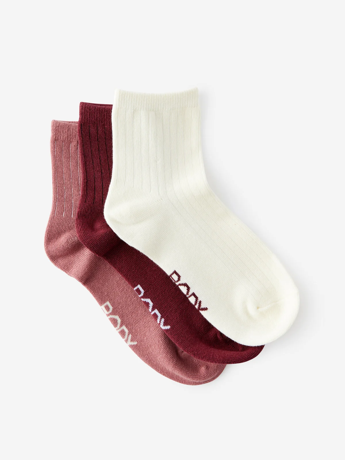 COTTON ON BODY Bộ 3 Vớ Nữ - Body Mid Crew Socks 3Pk