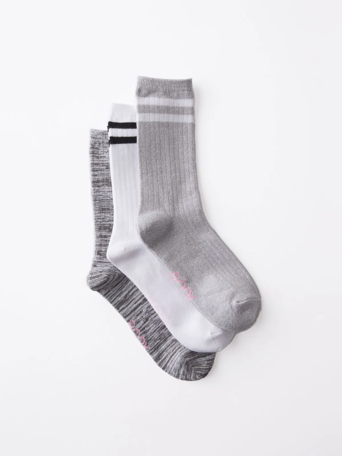 COTTON ON BODY Bộ 3 Vớ Nữ-Body Crew Socks 3Pk