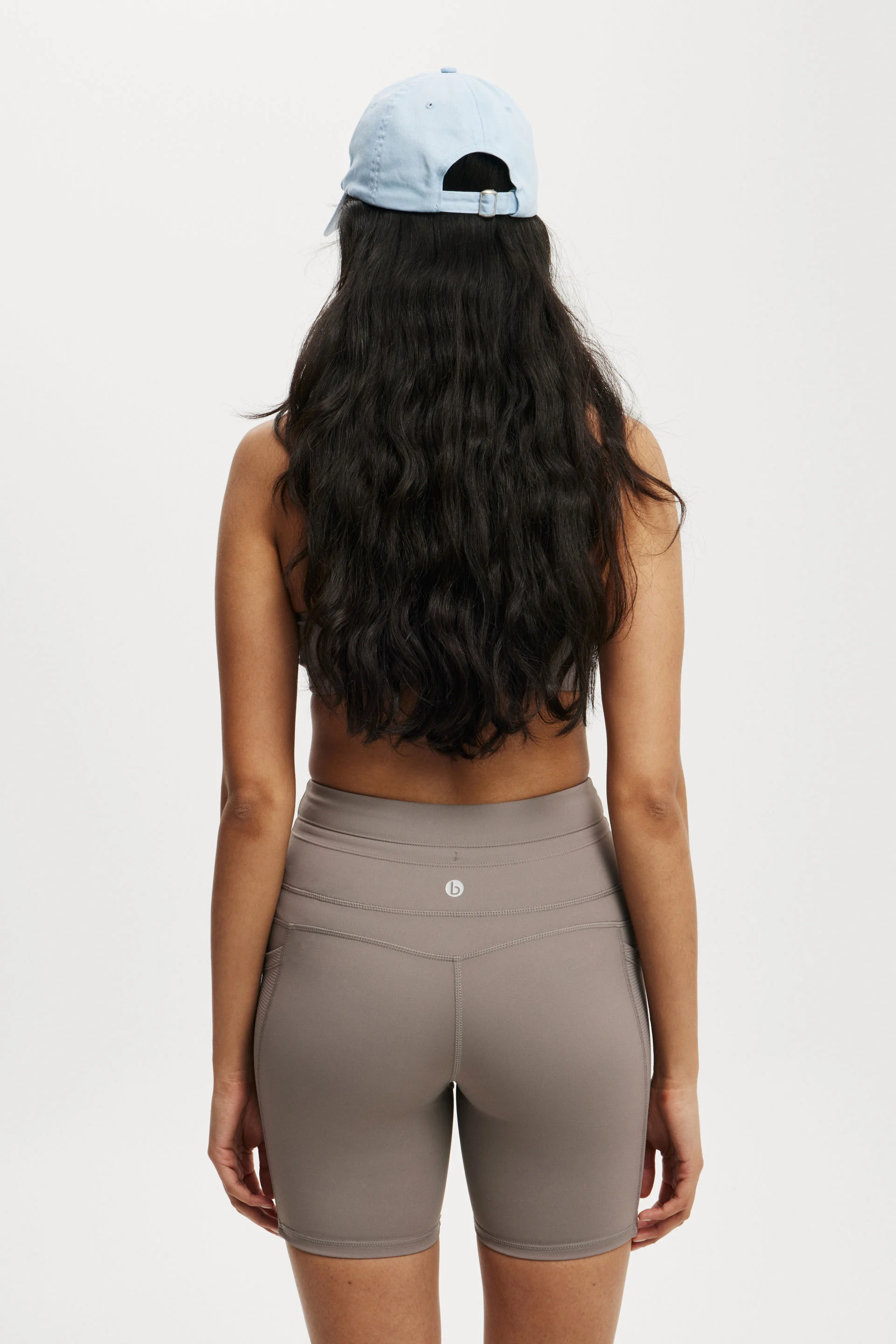 COTTON:ON BODY Quần Thun Ngắn Thể Thao Nữ-Ultimate Run Rib Bike Short
