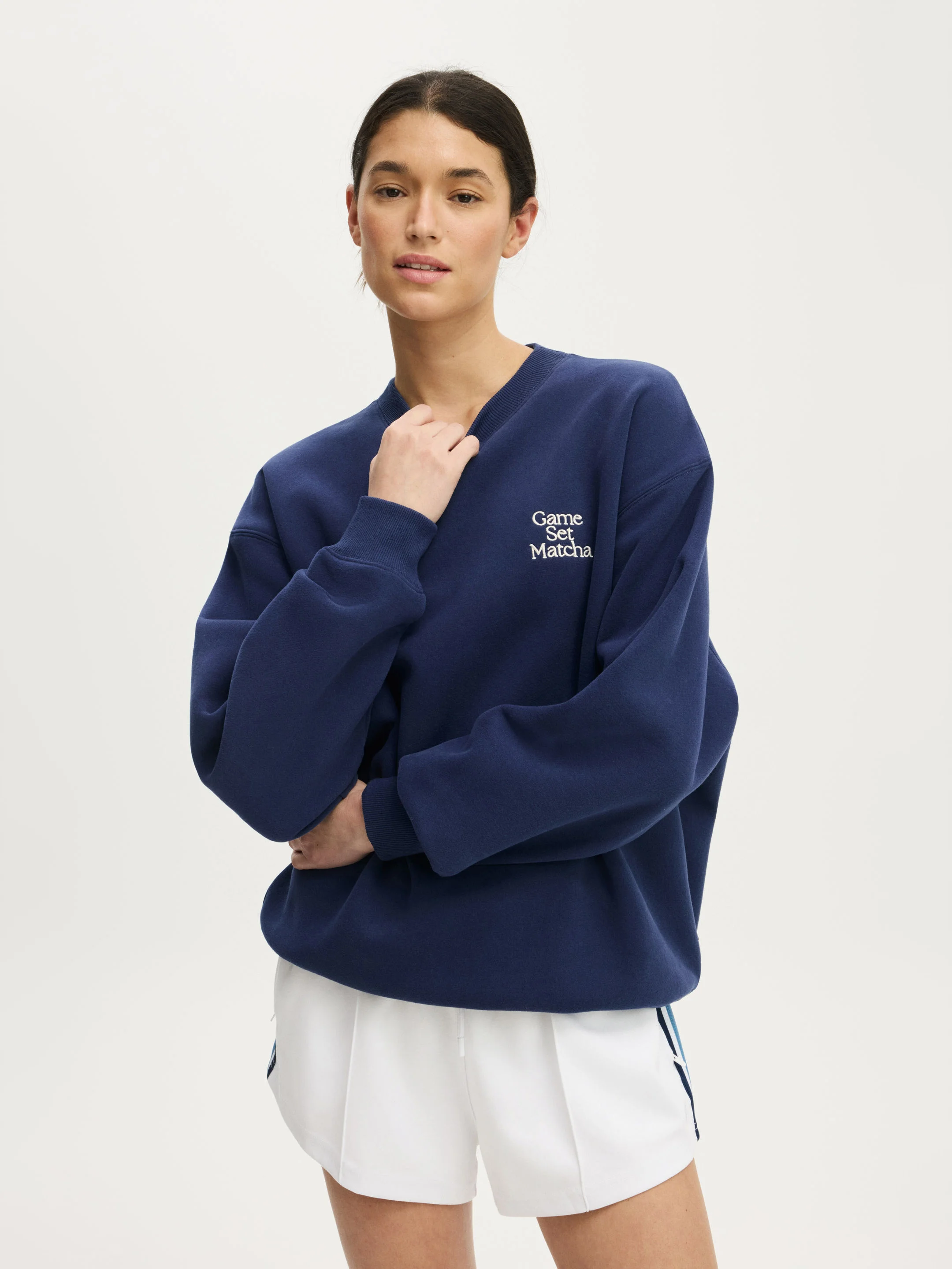 COTTON ON BODY Áo Chui Đầu Dài Tay Nữ-Plush Graphic Crew Sweatshirt