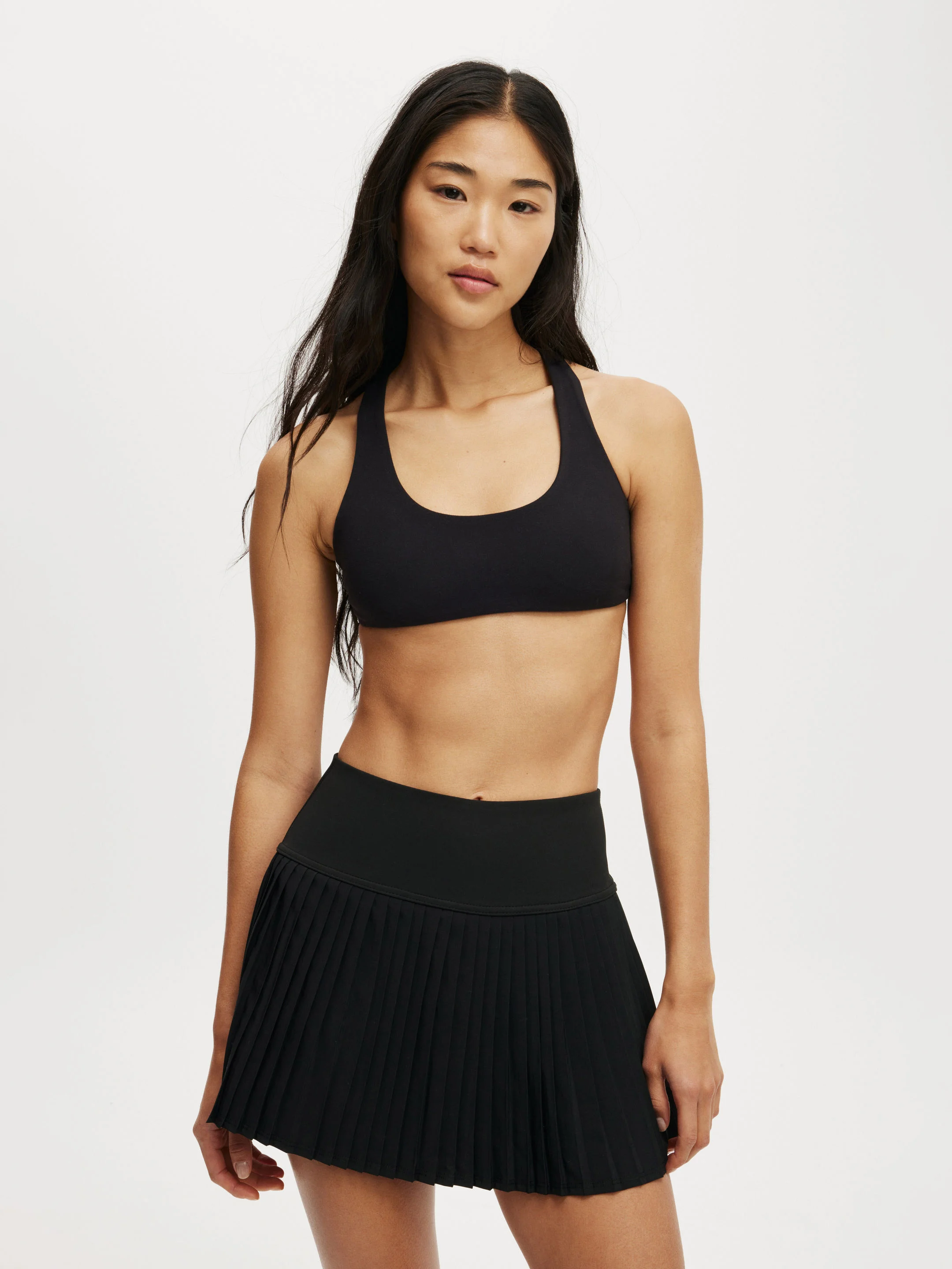 COTTON ON BODY Váy Thun Ngắn Nữ-Shaped Pleated Skirt
