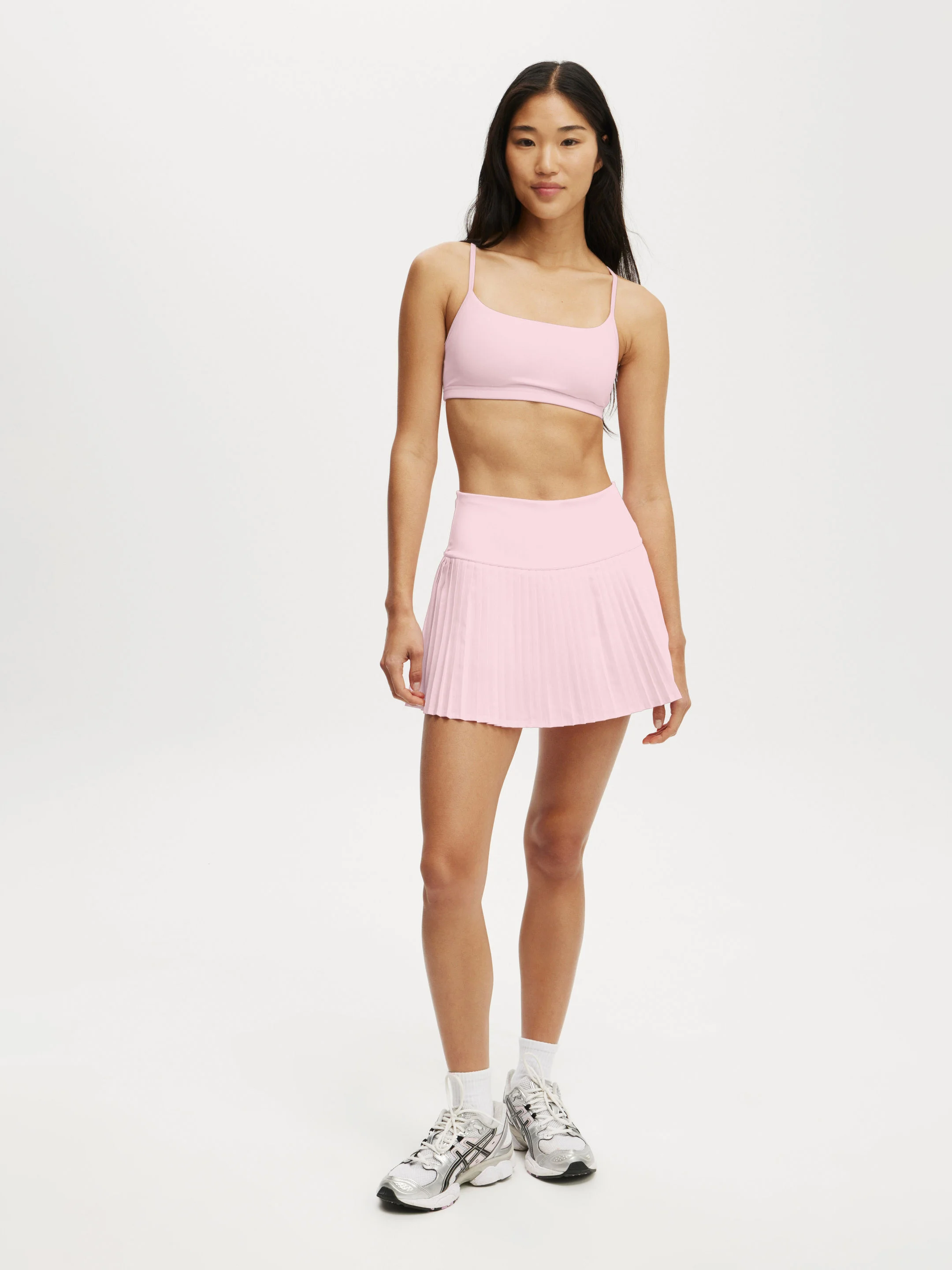COTTON ON BODY Váy Thun Ngắn Nữ-Shaped Pleated Skirt