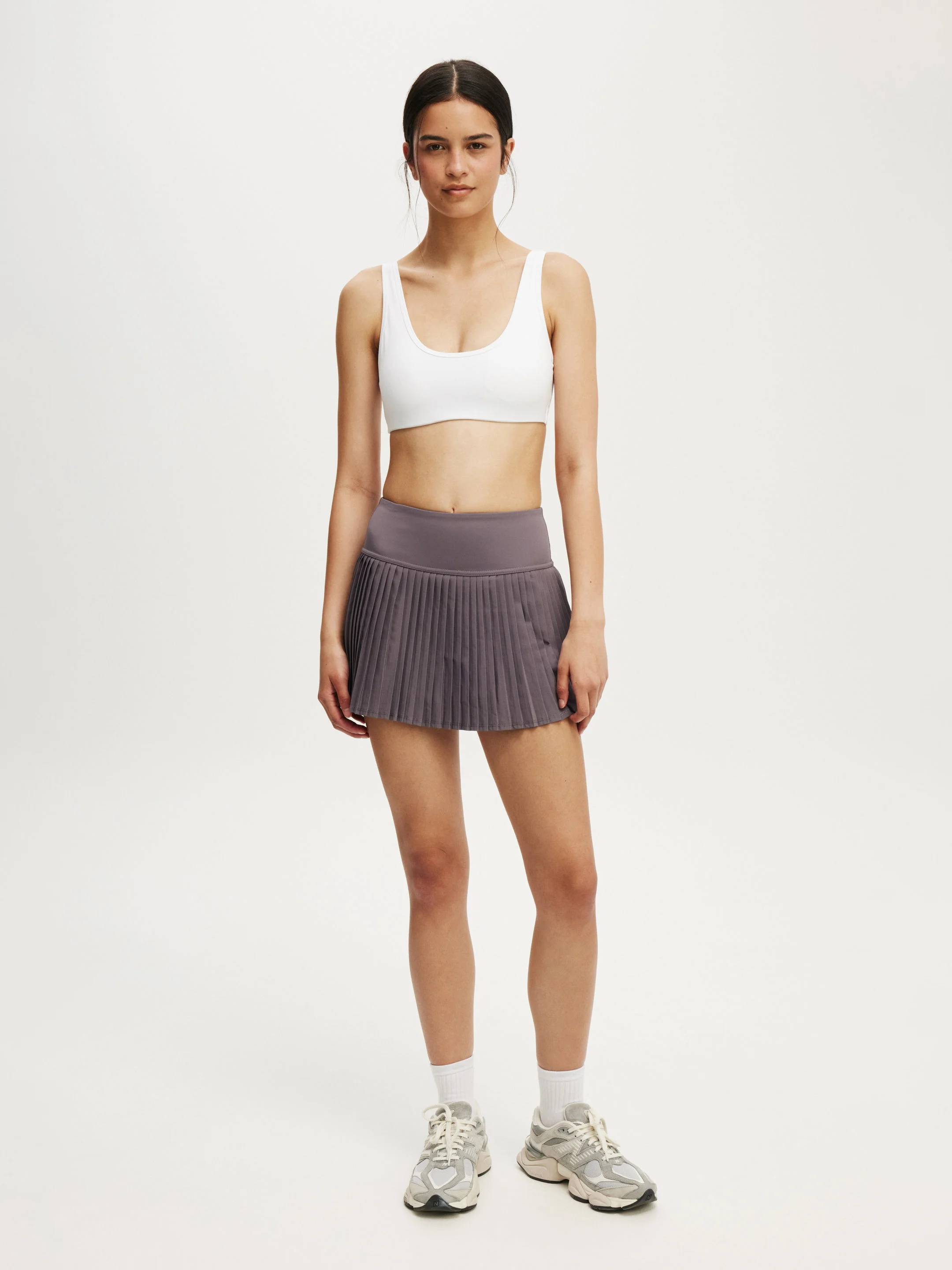 COTTON ON BODY Váy Thun Ngắn Nữ - Shaped Pleated Skirt